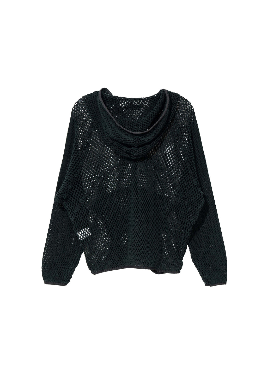 Hyein Seo - Washed Mesh Hoodie (Dark Green) product image 2 | TRAB K-Fashion Australia