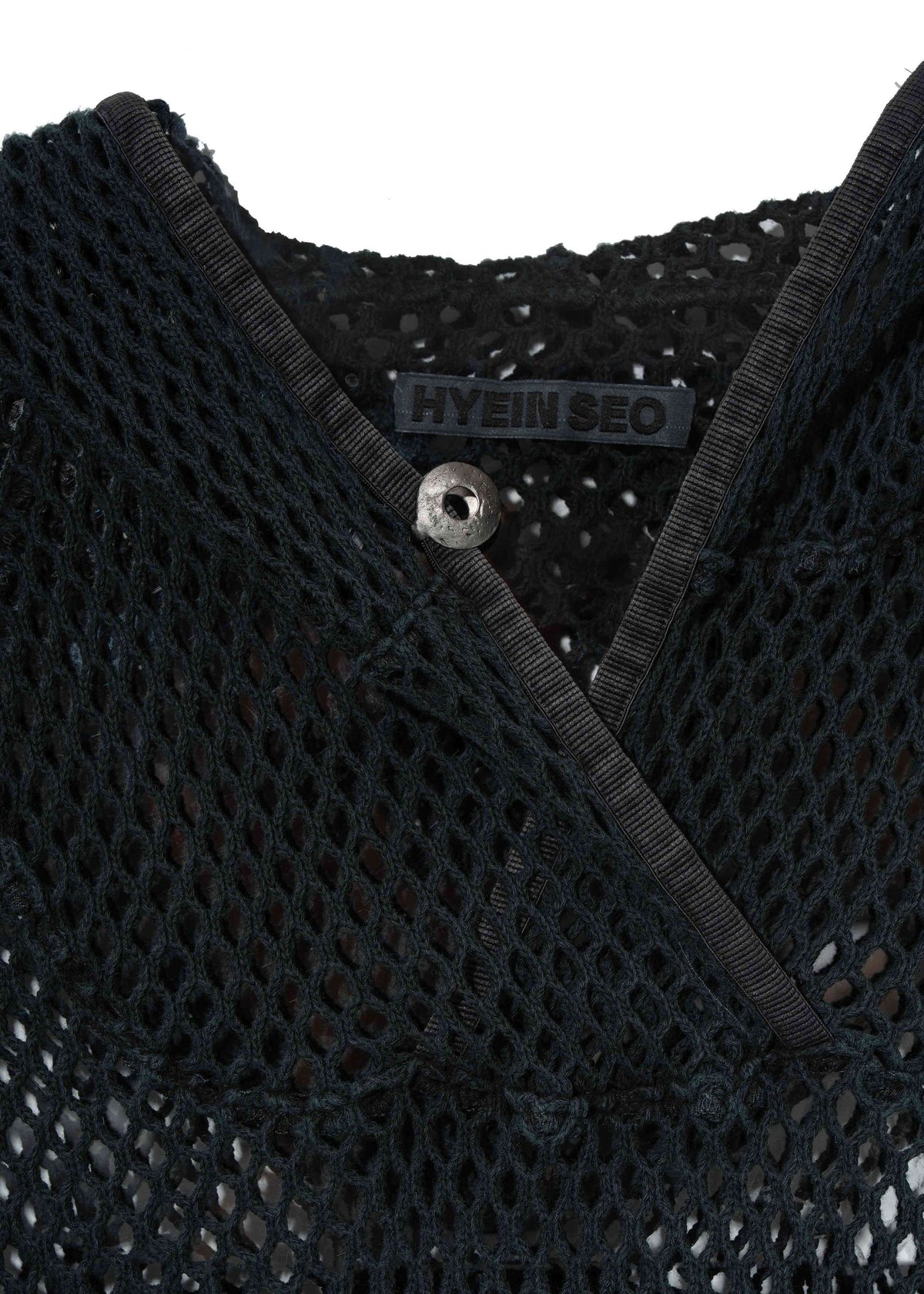 Hyein Seo - Washed Mesh Hoodie (Dark Green) product image 3 | TRAB K-Fashion Australia