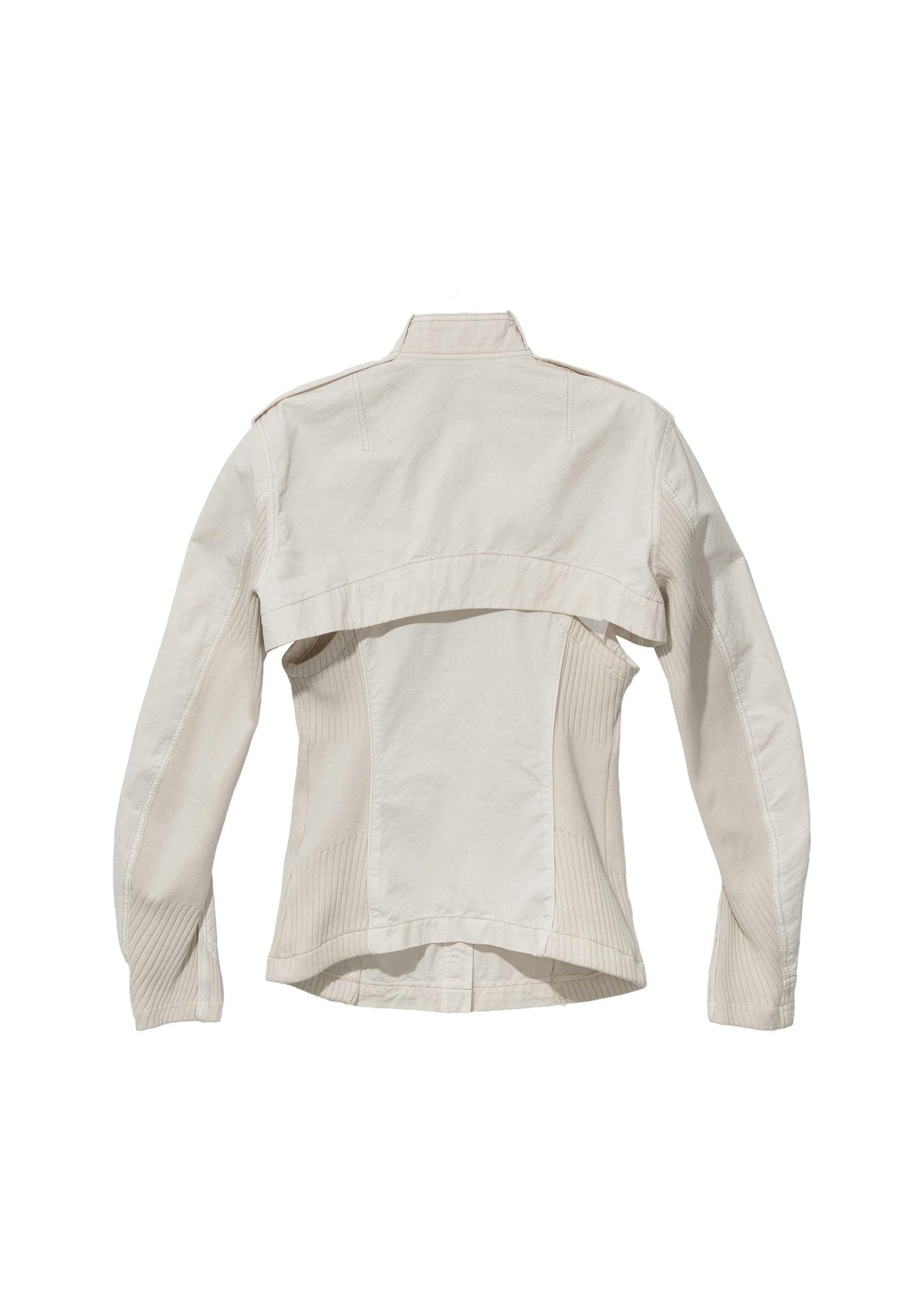 Hyein Seo - Double Layer Moto Jacket (Ivory) product image 2 | TRAB K-Fashion Australia