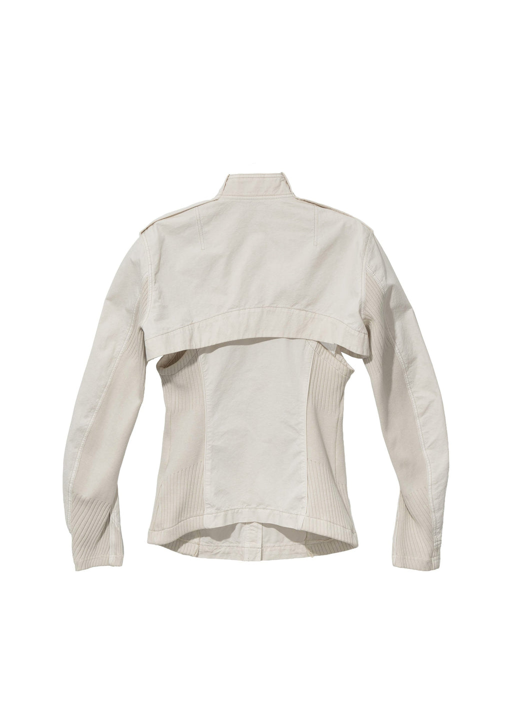 Hyein Seo - Double Layer Moto Jacket (Ivory) product image 10 | TRAB K-Fashion Australia