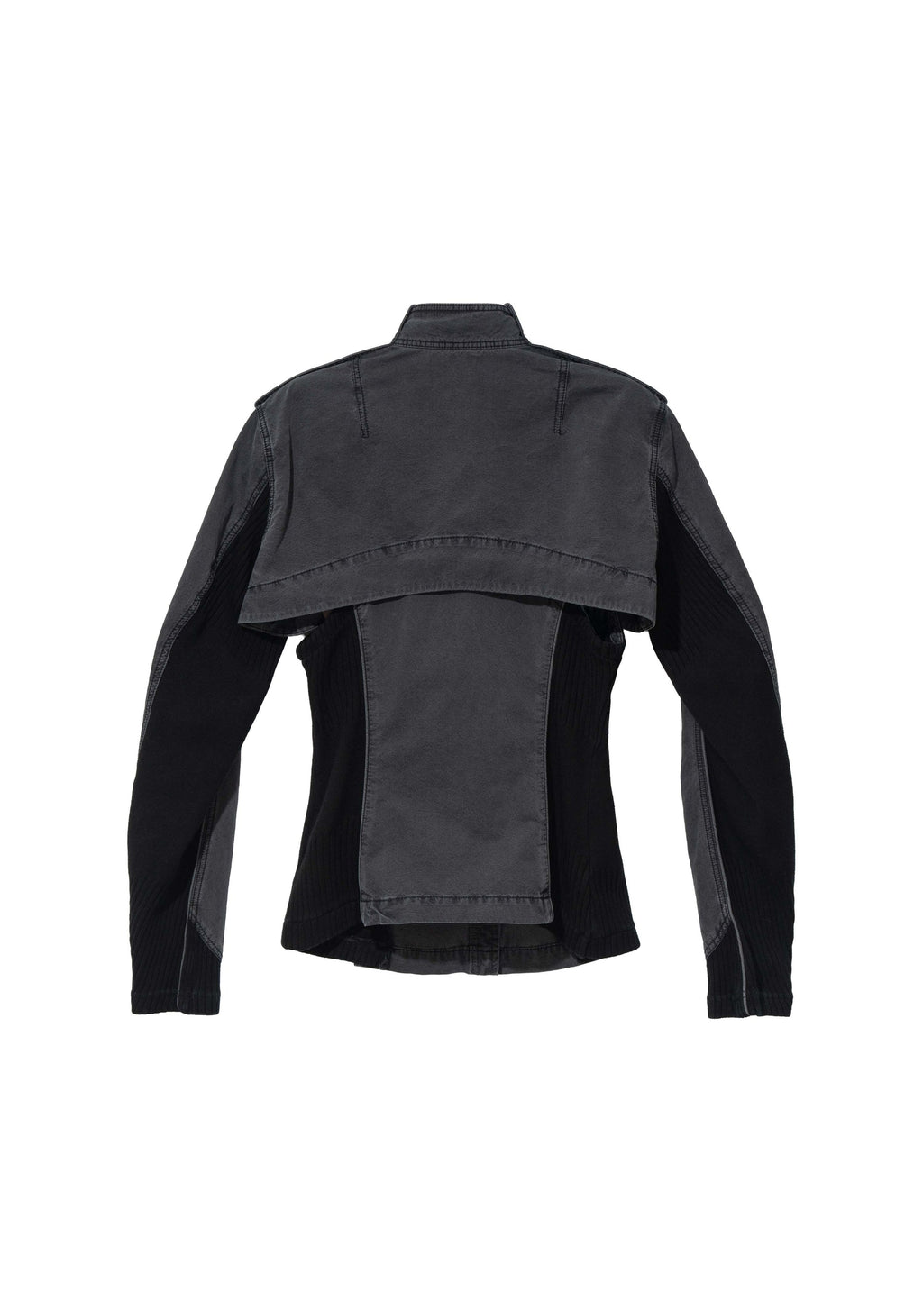 Hyein Seo - Double Layer Moto Jacket (Midnight) product image 2 | TRAB K-Fashion Australia