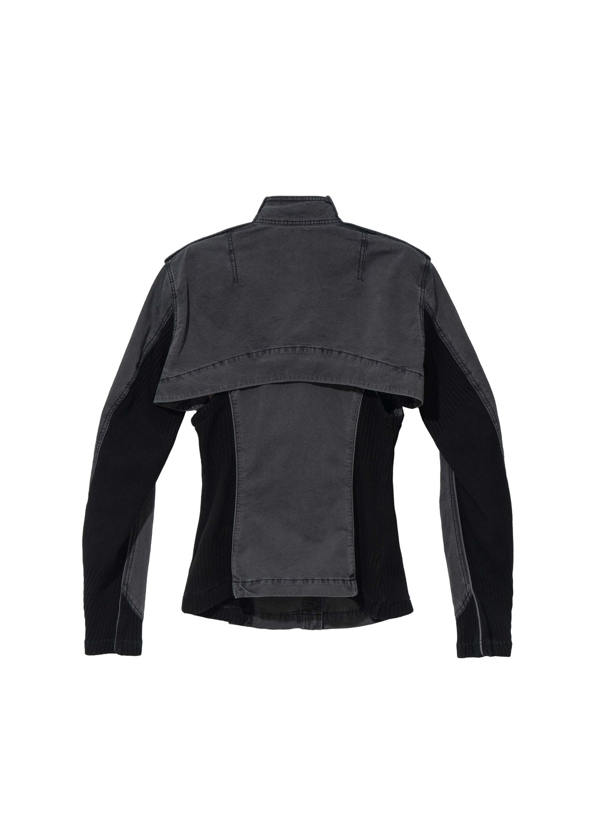 Hyein Seo - Double Layer Moto Jacket (Midnight) product image 2 | TRAB K-Fashion Australia