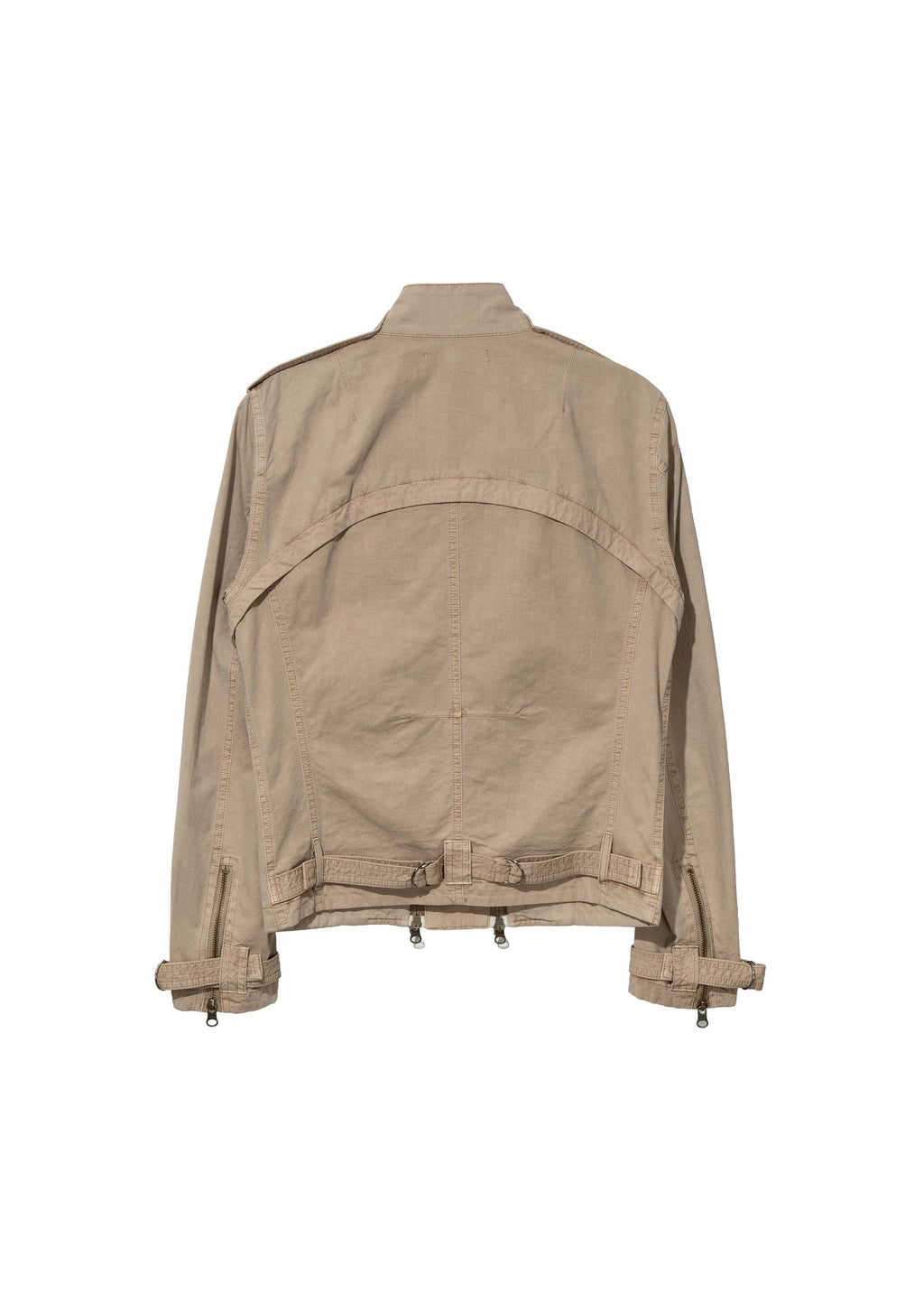 Hyein Seo - Washed Rider Jacket (Beige) product image 12 | TRAB K-Fashion Australia