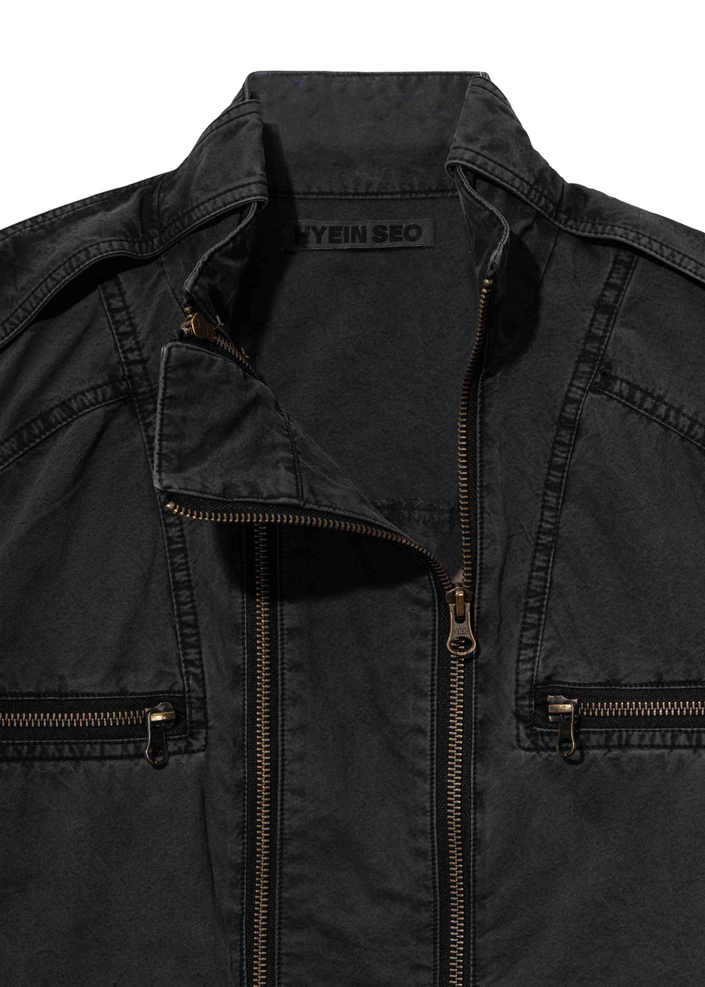 Hyein Seo - Washed Rider Jacket (Midnight) product image 11 | TRAB K-Fashion Australia