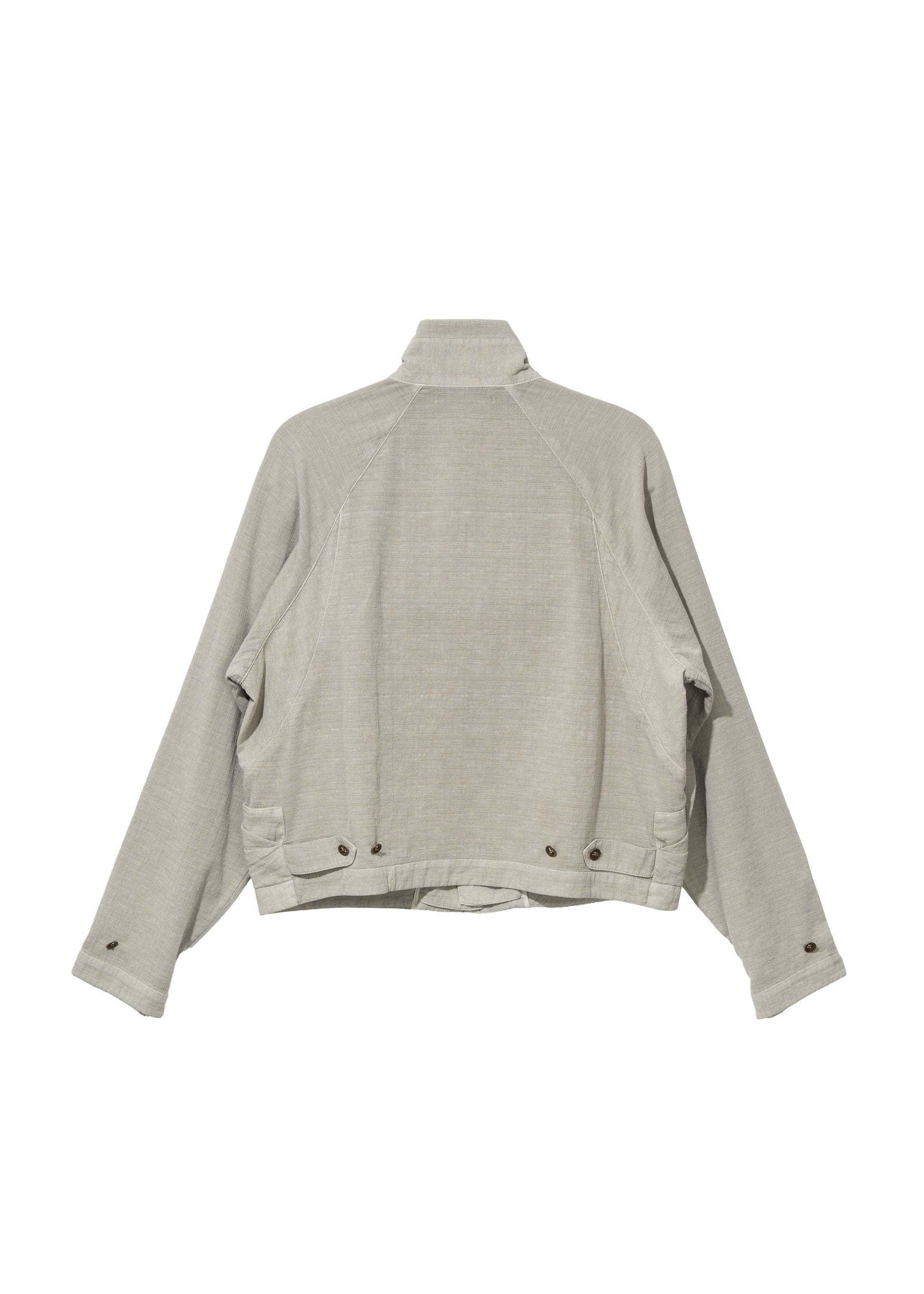 Hyein Seo - Trim Zip-up (Light Grey) product image 11 | TRAB K-Fashion Australia