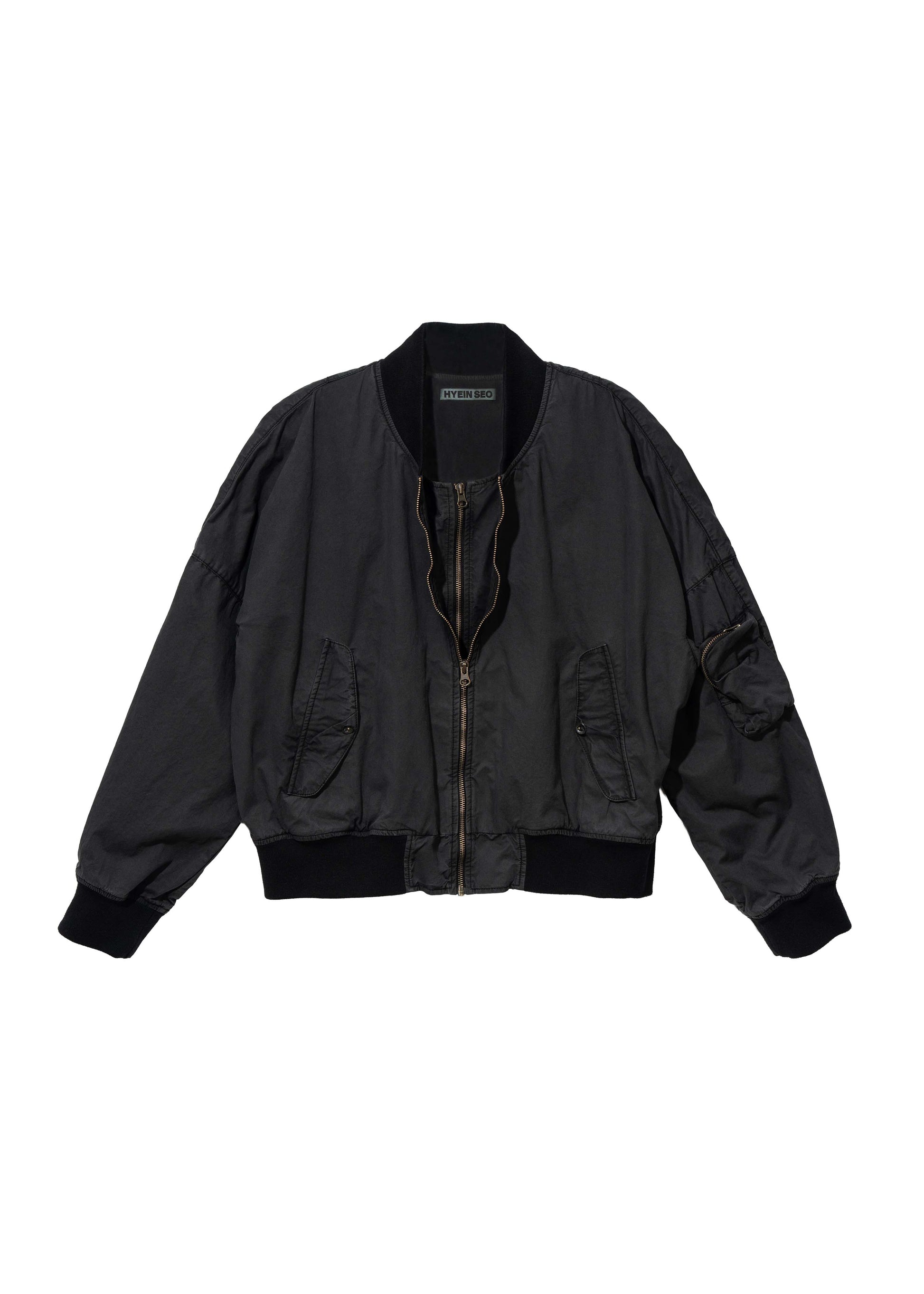 Hyein Seo - Cotton Bomber (Midnight) product image 8 | TRAB K-Fashion Australia