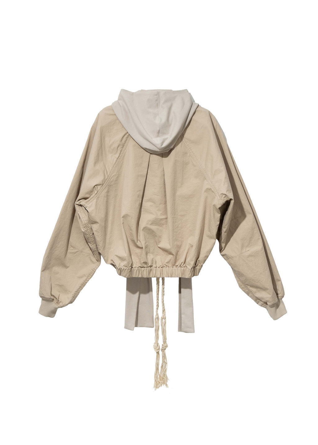 Hyein Seo - Cotton Bolero Jacket w/ Hoodie (Beige) product image 6 | TRAB K-Fashion Australia