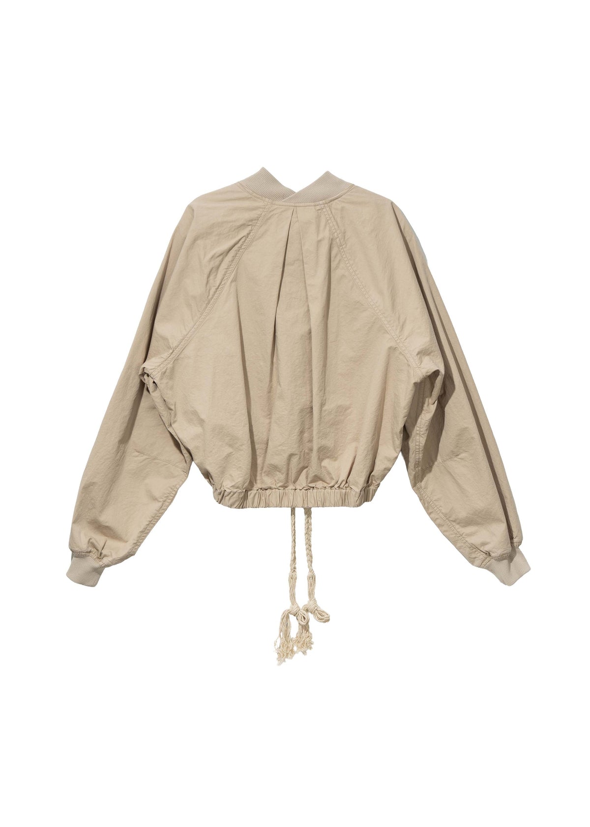 Hyein Seo - Cotton Bolero Jacket w/ Hoodie (Beige) product image 5 | TRAB K-Fashion Australia