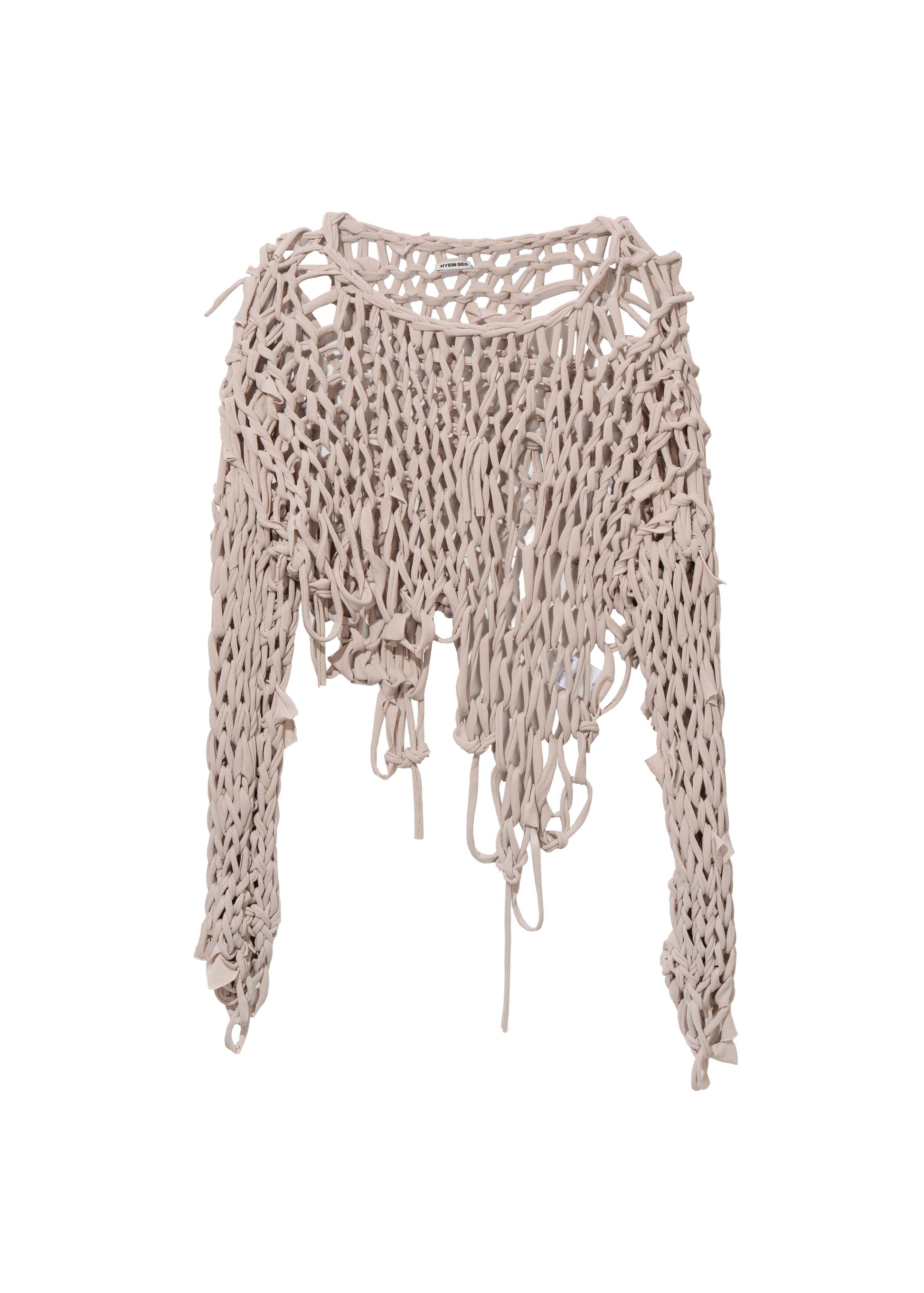 Hyein Seo - Macrame Top (Beige) product image 5 | TRAB K-Fashion Australia