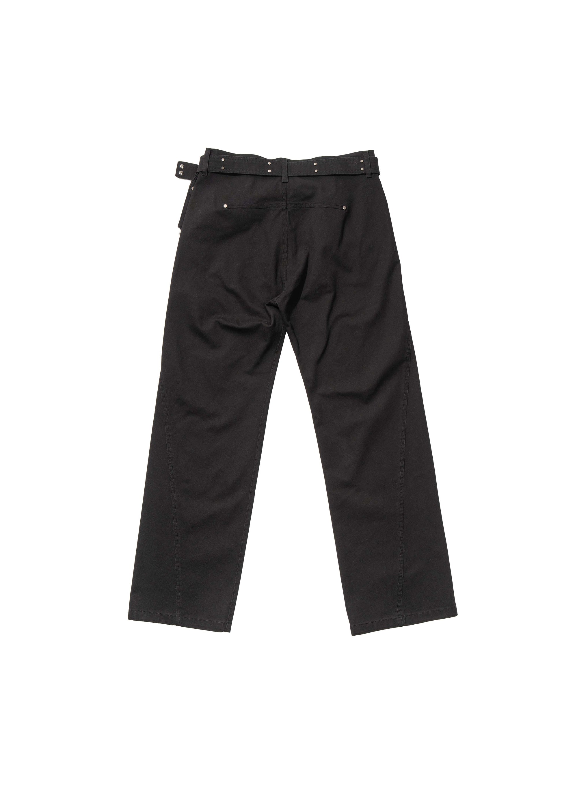 Hyein Seo - Cotton Pants w/ Coin Pocket (Black) product image 3 | TRAB K-Fashion Australia
