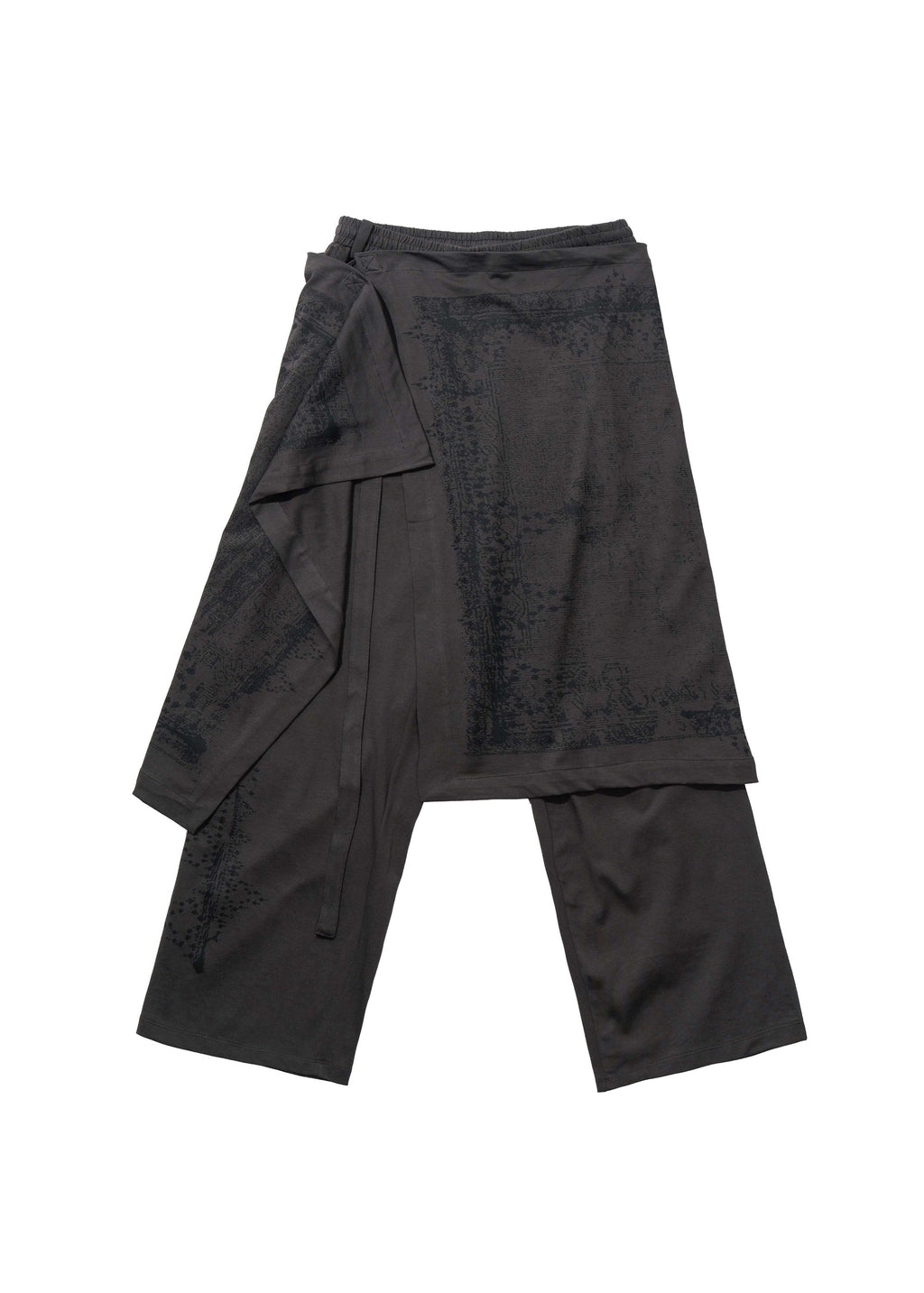 Hyein Seo - Jersey Scarf Pants (Charcoal) product image 9 | TRAB K-Fashion Australia