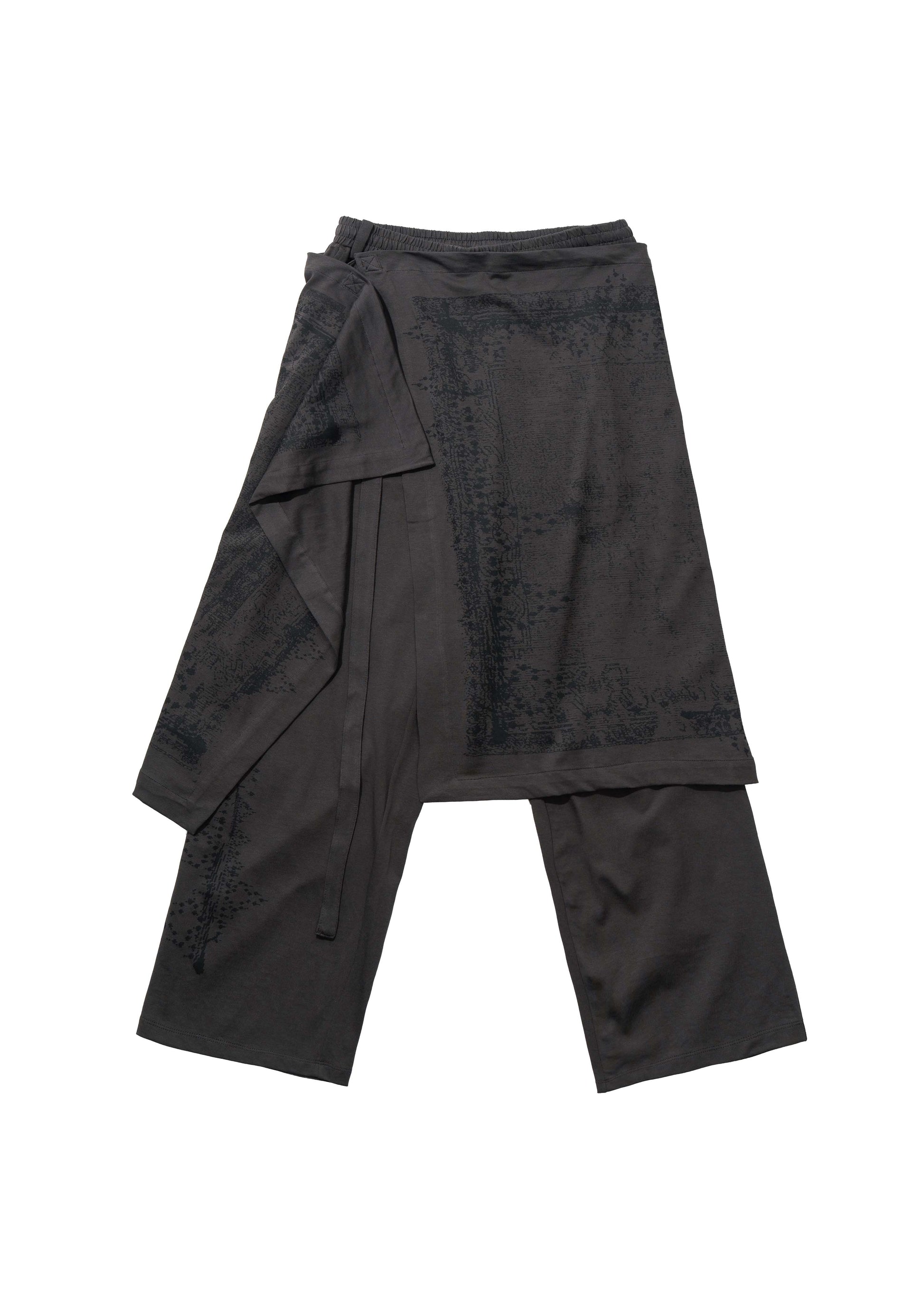 Hyein Seo - Jersey Scarf Pants (Charcoal) product image 9 | TRAB K-Fashion Australia