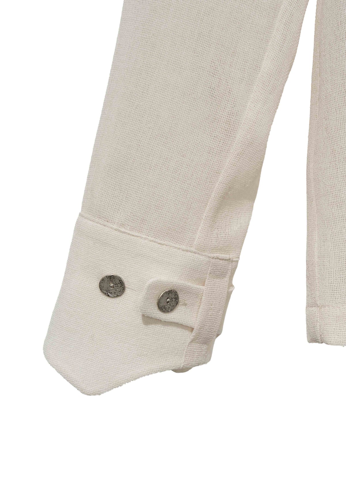 Hyein Seo - Silver Button Shirt (Ivory) product image 4 | TRAB K-Fashion Australia