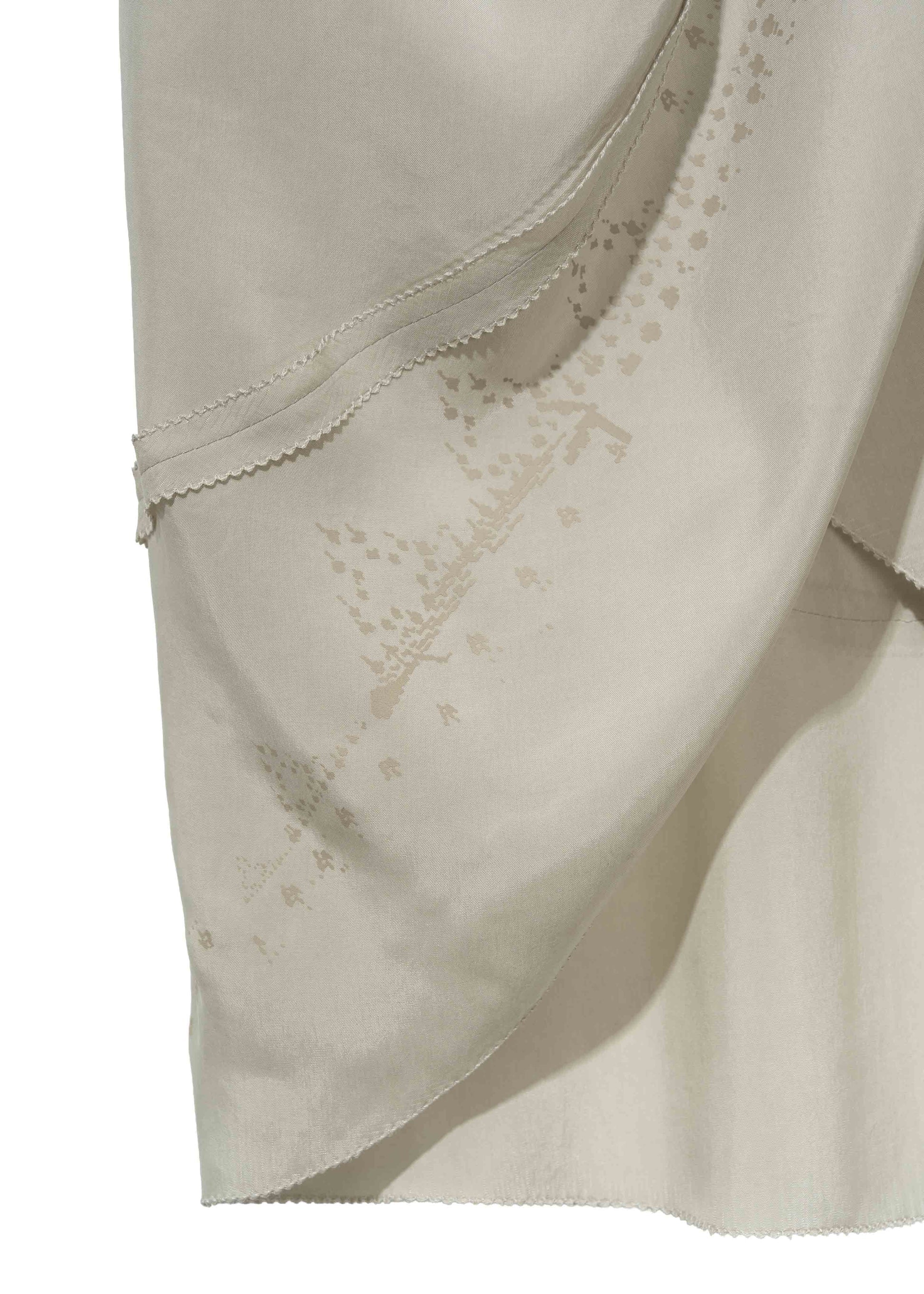 Hyein Seo - Draped Skirt (Mist Grey) product image 9 | TRAB K-Fashion Australia