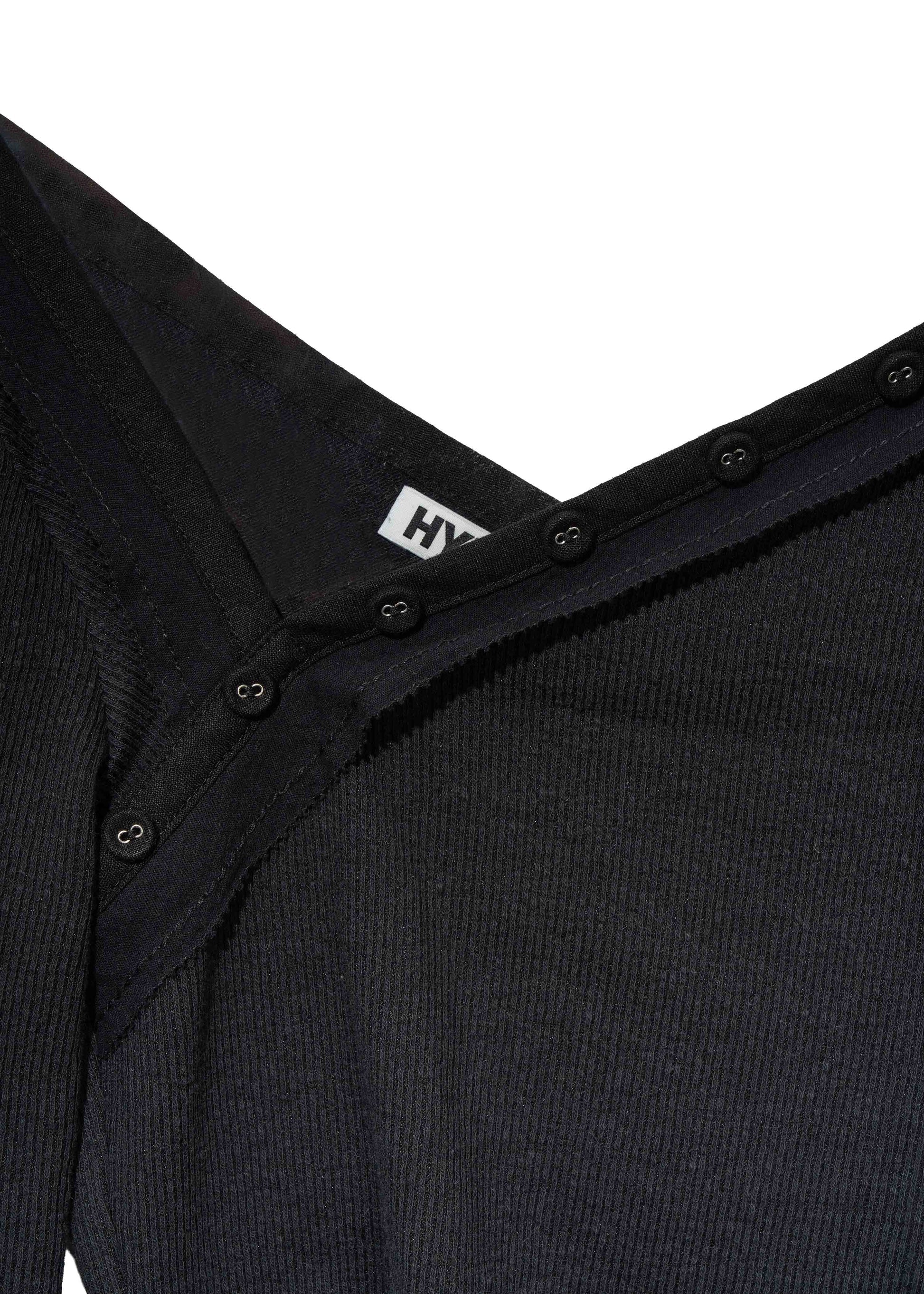 Hyein Seo - Twisted Long Sleeve w/ Necklace (Black) product image 8 | TRAB K-Fashion Australia