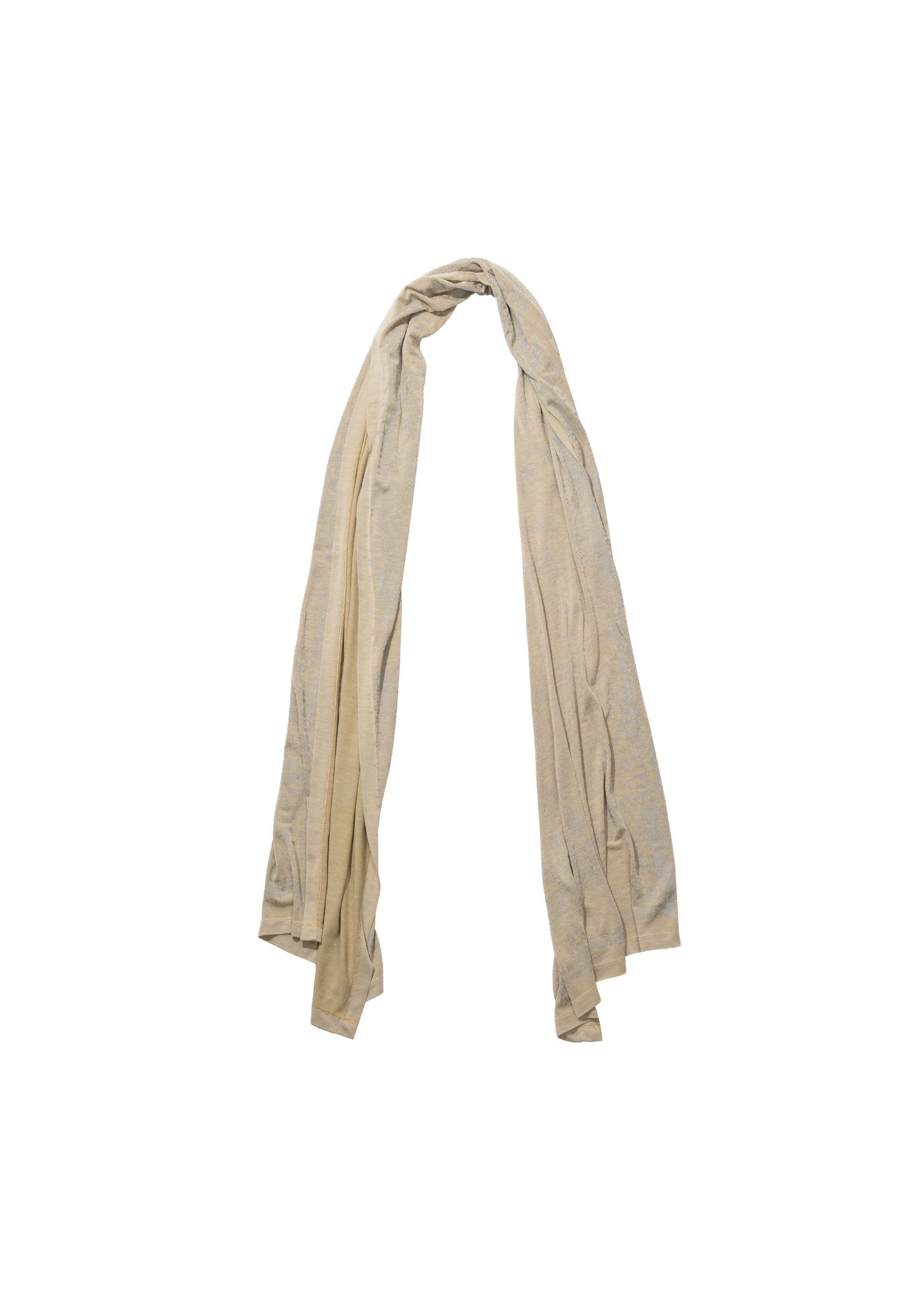 Hyein Seo - Basic T-shirt w/ Graphic Scarf (Sand Beige) product image 13 | TRAB K-Fashion Australia