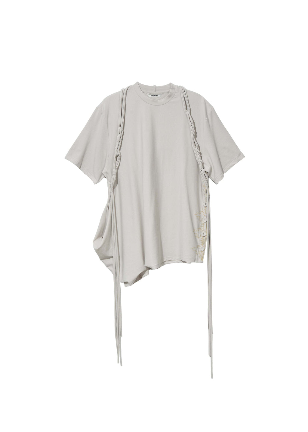 Hyein Seo - Macrame Backstrap Top (Mist Grey) product image 13 | TRAB K-Fashion Australia