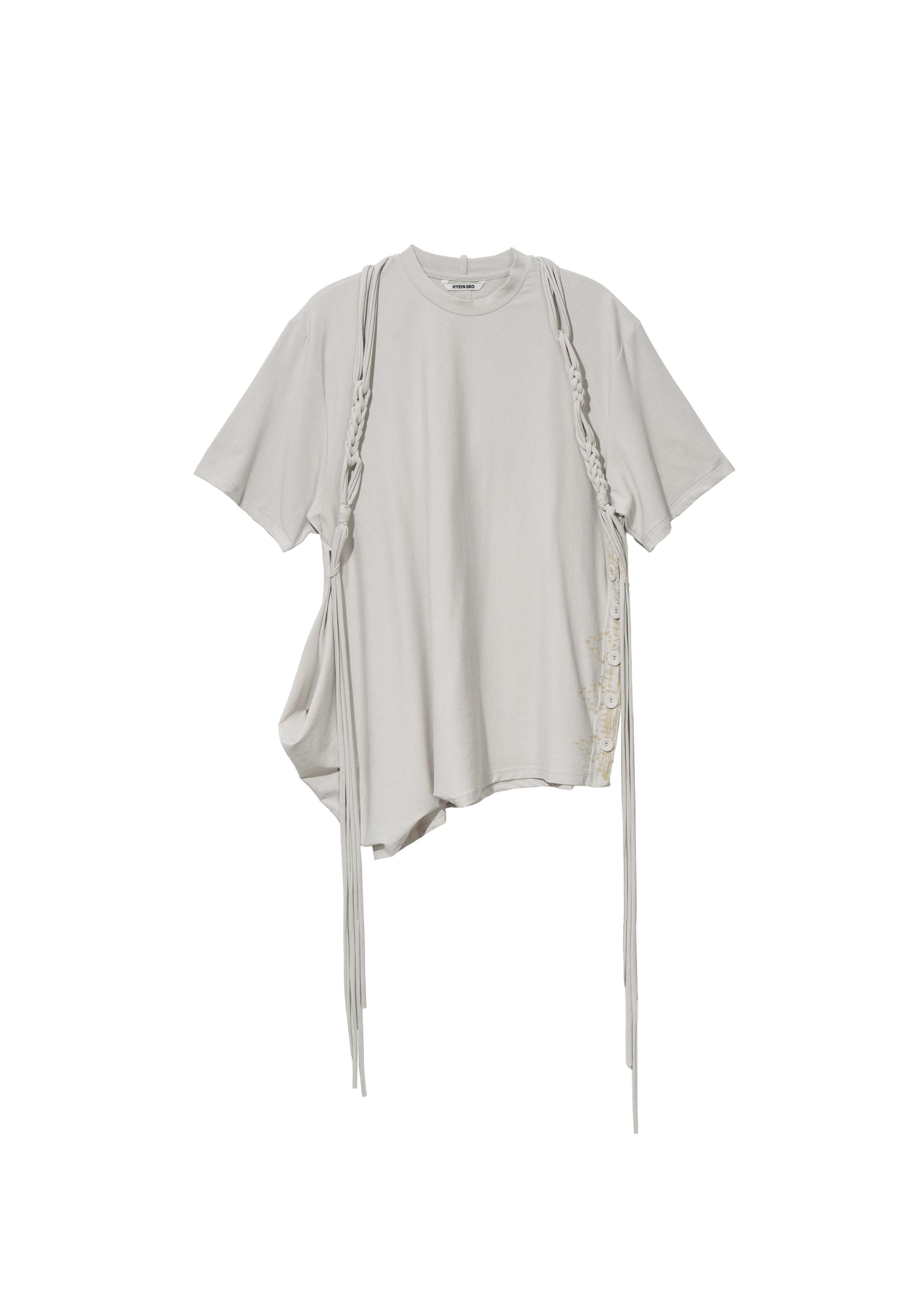 Hyein Seo - Macrame Backstrap Top (Mist Grey) product image 13 | TRAB K-Fashion Australia