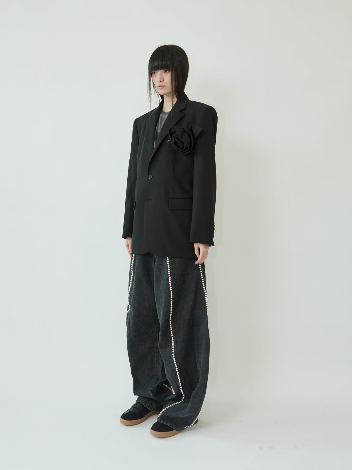 Kimhe Kim - Summer Daniel Jacket (Black) product image 2 | TRAB K-Fashion Australia