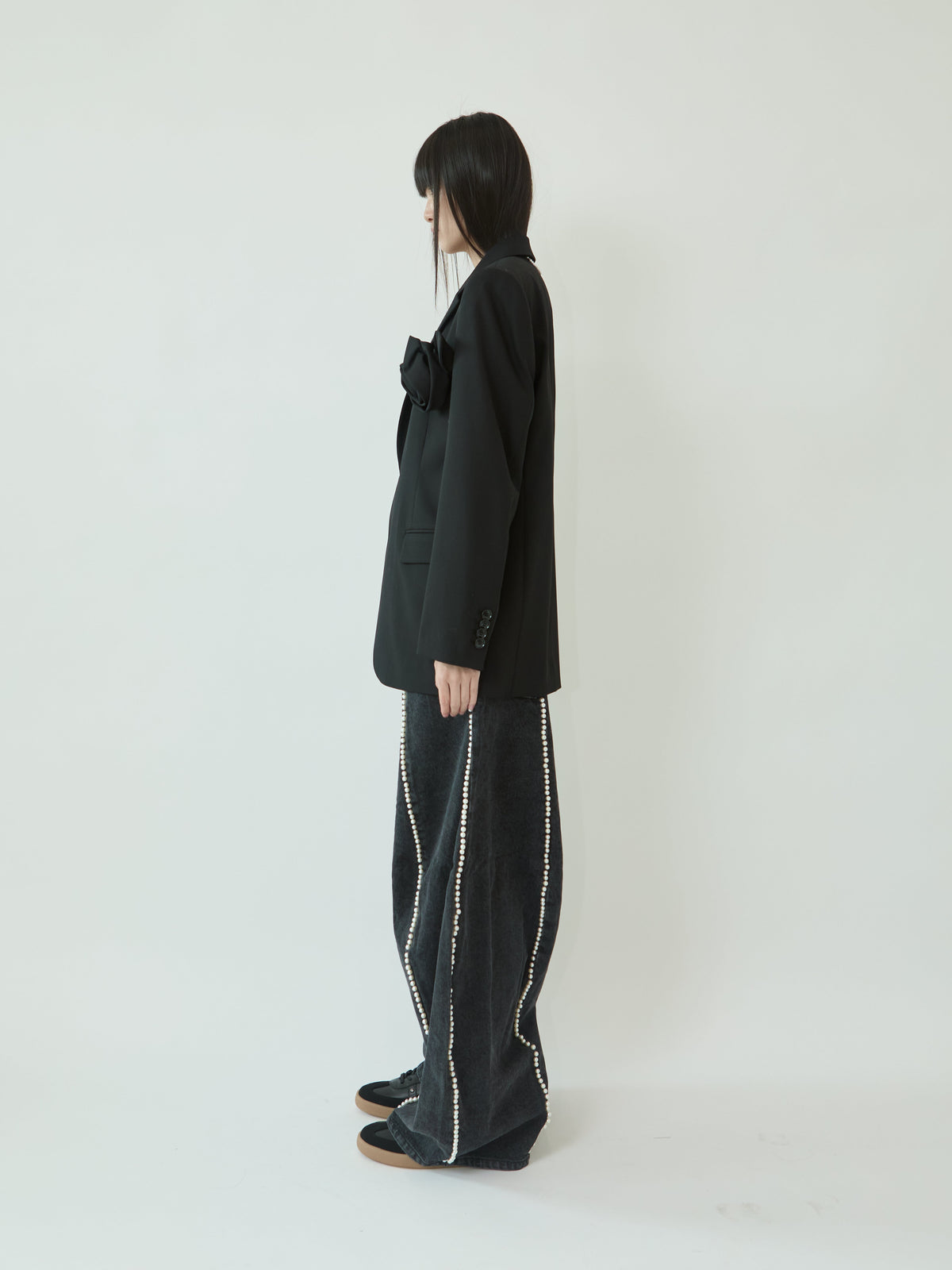 Kimhe Kim - Summer Daniel Jacket (Black) product image 3 | TRAB K-Fashion Australia