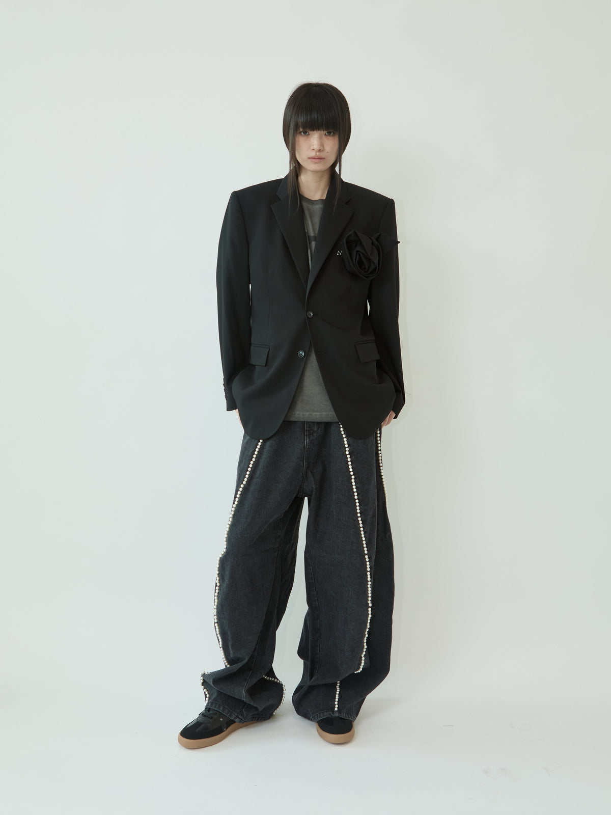 Kimhe Kim - Summer Daniel Jacket (Black) product image 1 | TRAB K-Fashion Australia