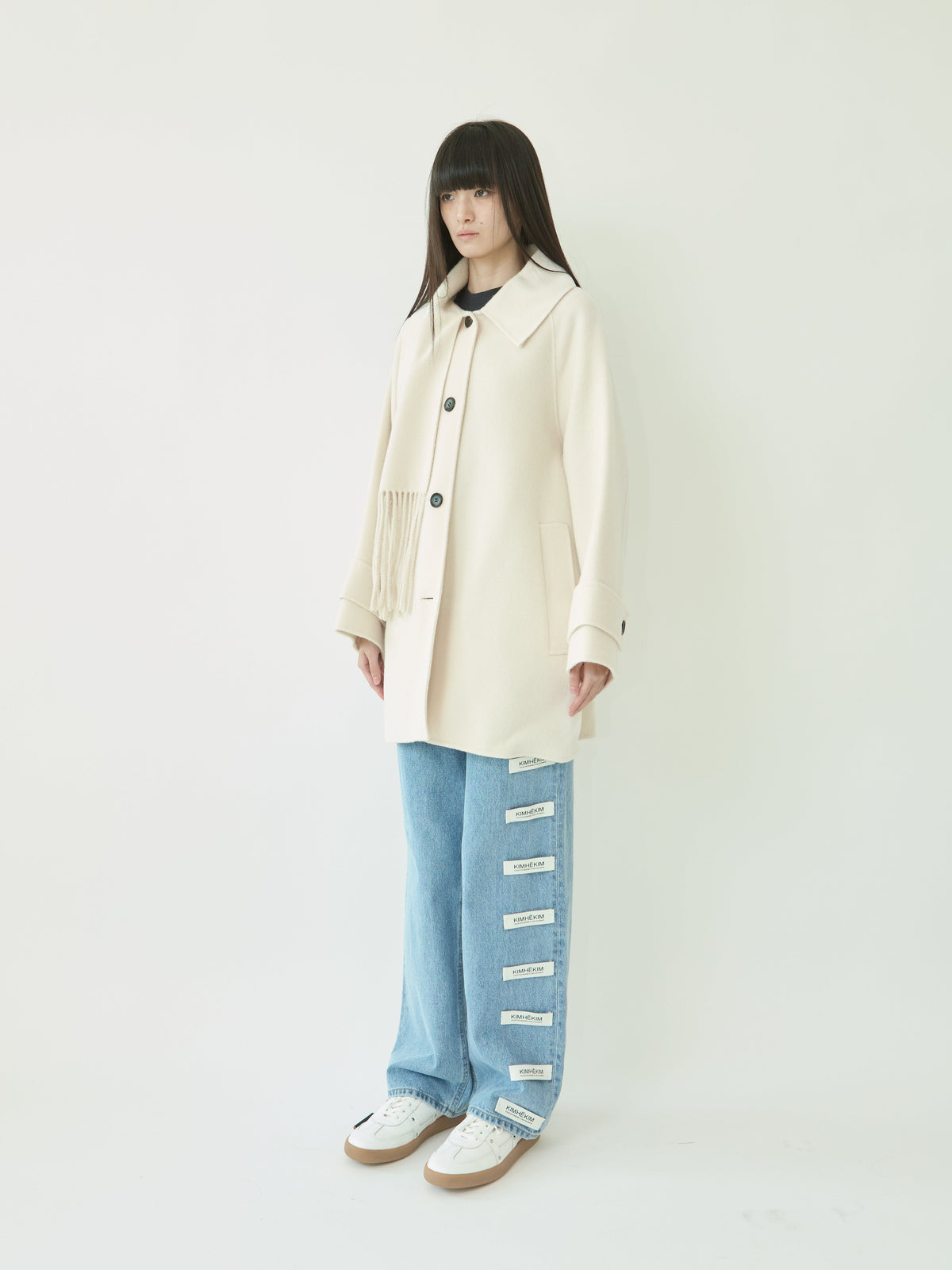 Kimhe Kim - Sarah Label Jeans (Sky Blue) product image 2 | TRAB K-Fashion Australia
