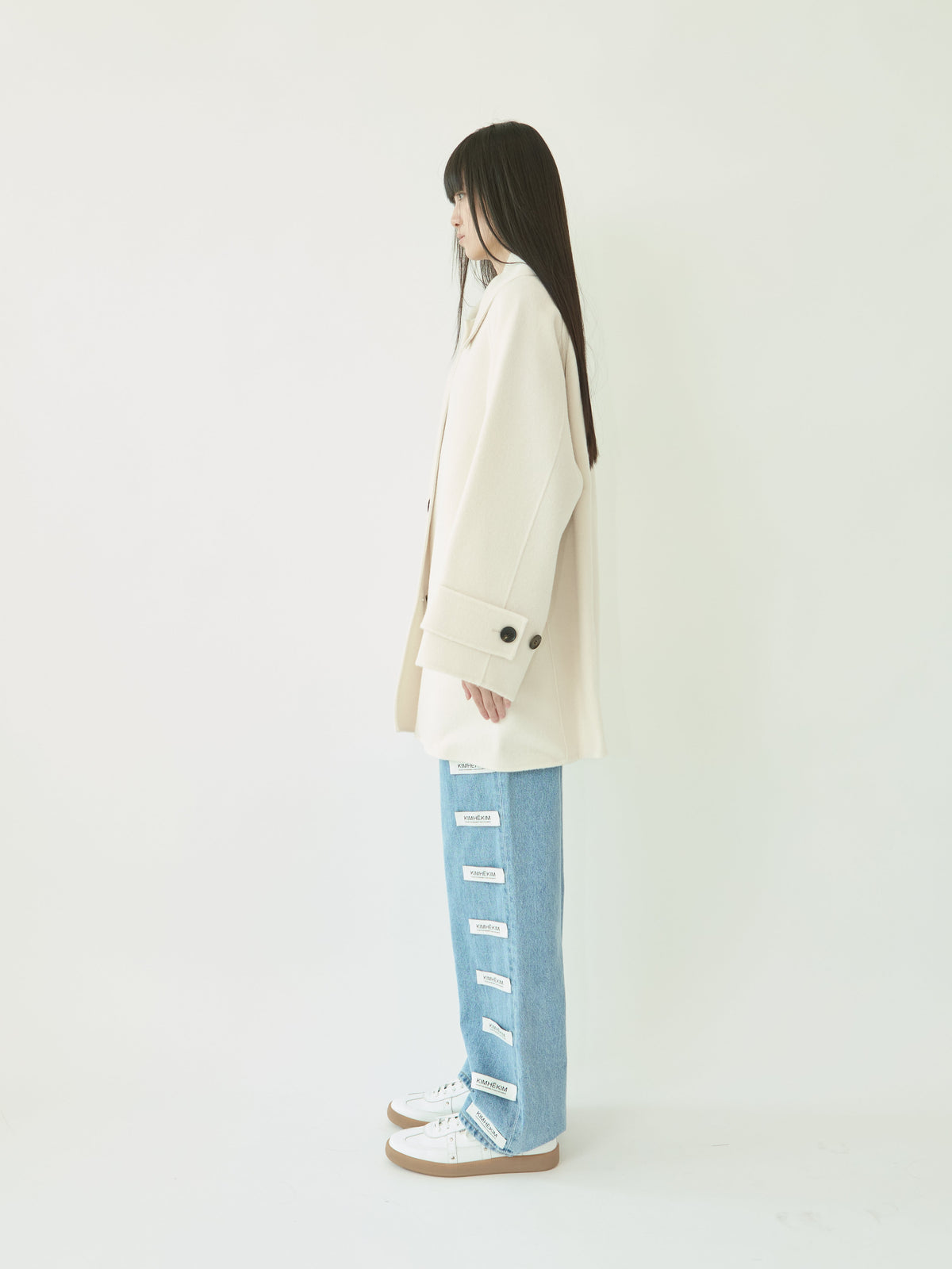Kimhe Kim - Sarah Label Jeans (Sky Blue) product image 3 | TRAB K-Fashion Australia