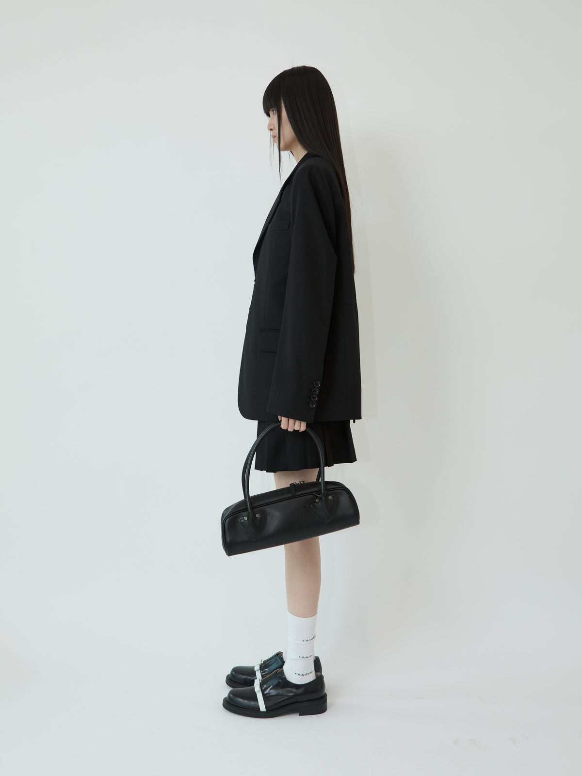 Kimhe Kim - Ella String Tailoring Jacket (Black) product image 3 | TRAB K-Fashion Australia