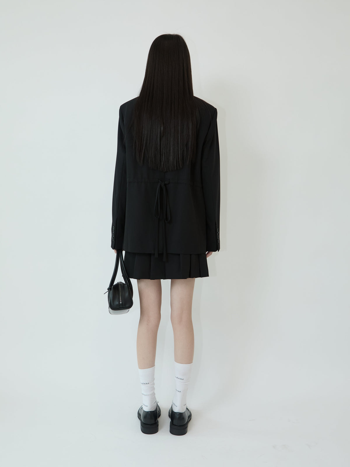 Kimhe Kim - Ella String Tailoring Jacket (Black) product image 4 | TRAB K-Fashion Australia