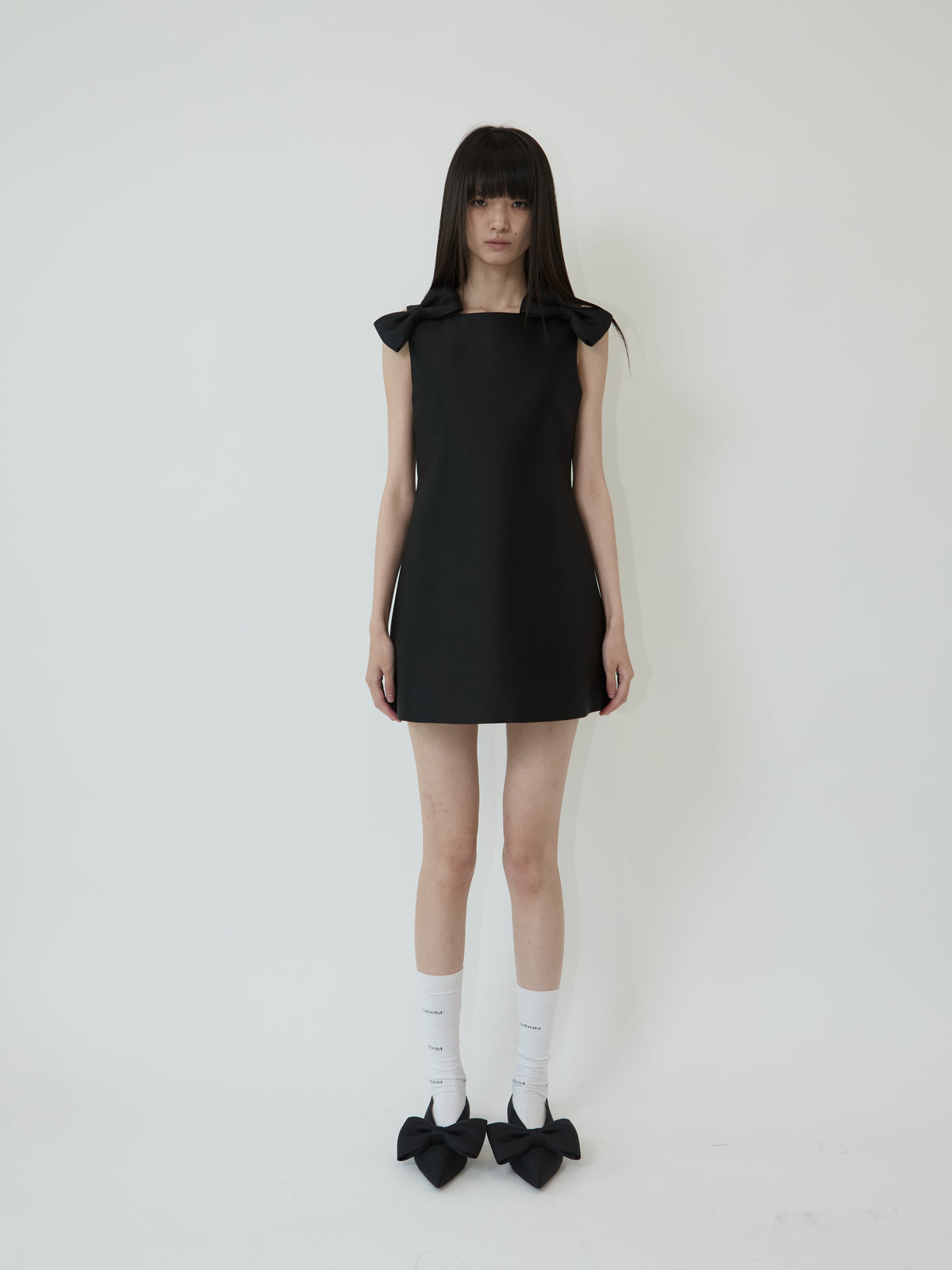 Kimhe Kim - Monroe Mini Dress (Black) product image 1 | TRAB K-Fashion Australia
