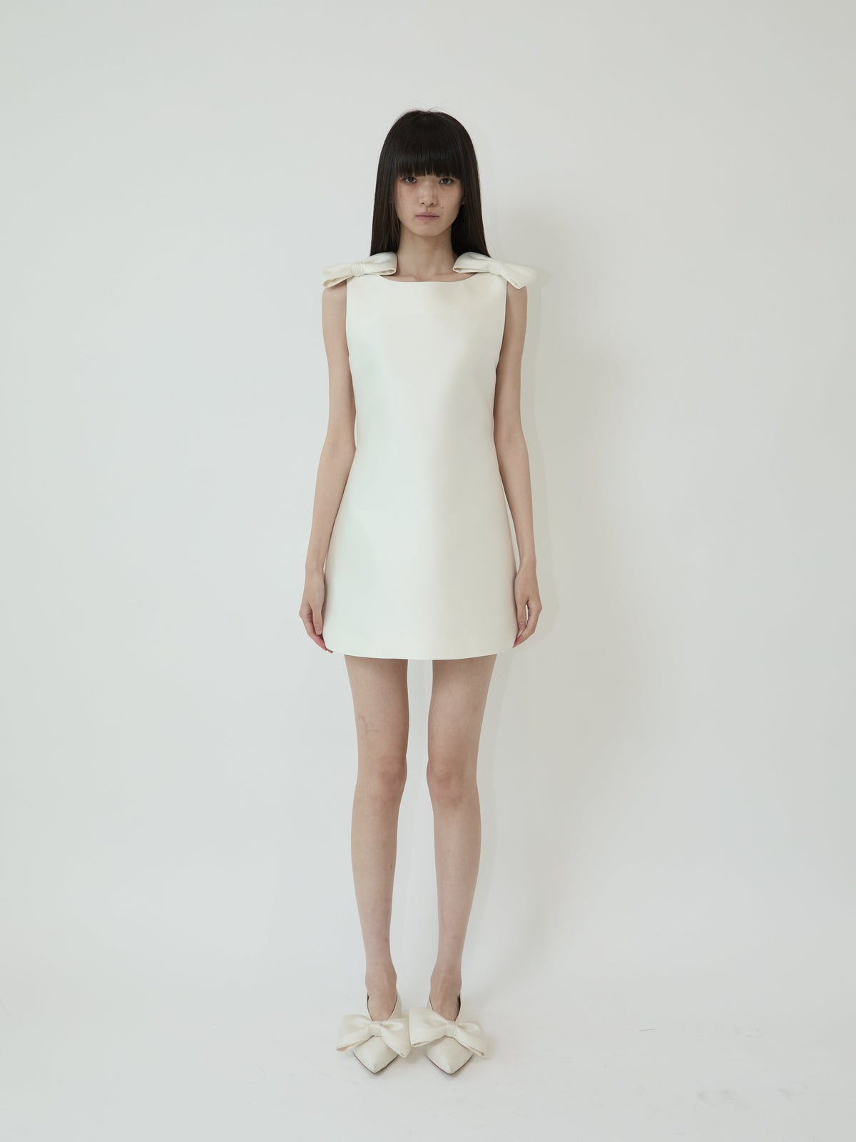 Kimhe Kim - Monroe Mini Dress (White) product image 1 | TRAB K-Fashion Australia
