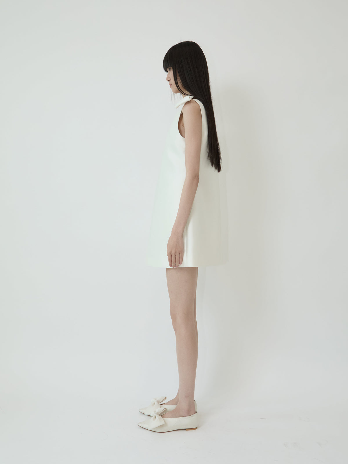 Kimhe Kim - Monroe Mini Dress (White) product image 3 | TRAB K-Fashion Australia