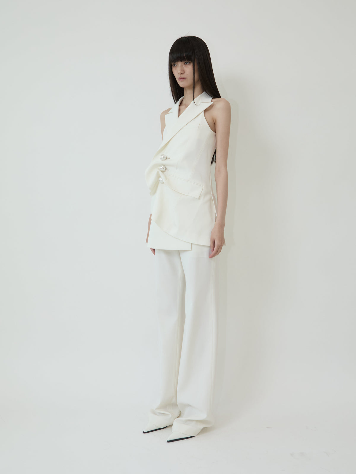 Kimhe Kim - Venus Vest (Ivory) product image 2 | TRAB K-Fashion Australia