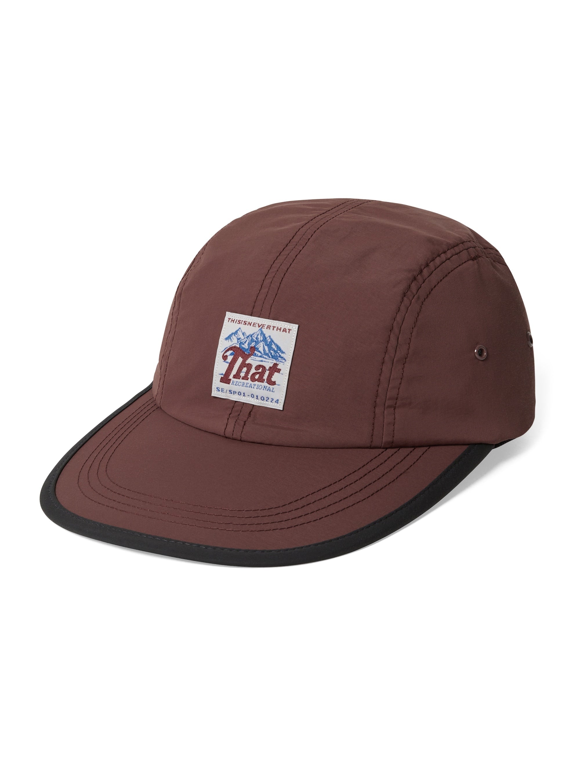 thisisneverthat - SUPPLEX® Long Bill Cap (Burgundy) product image 1 | TRAB K-Fashion Australia