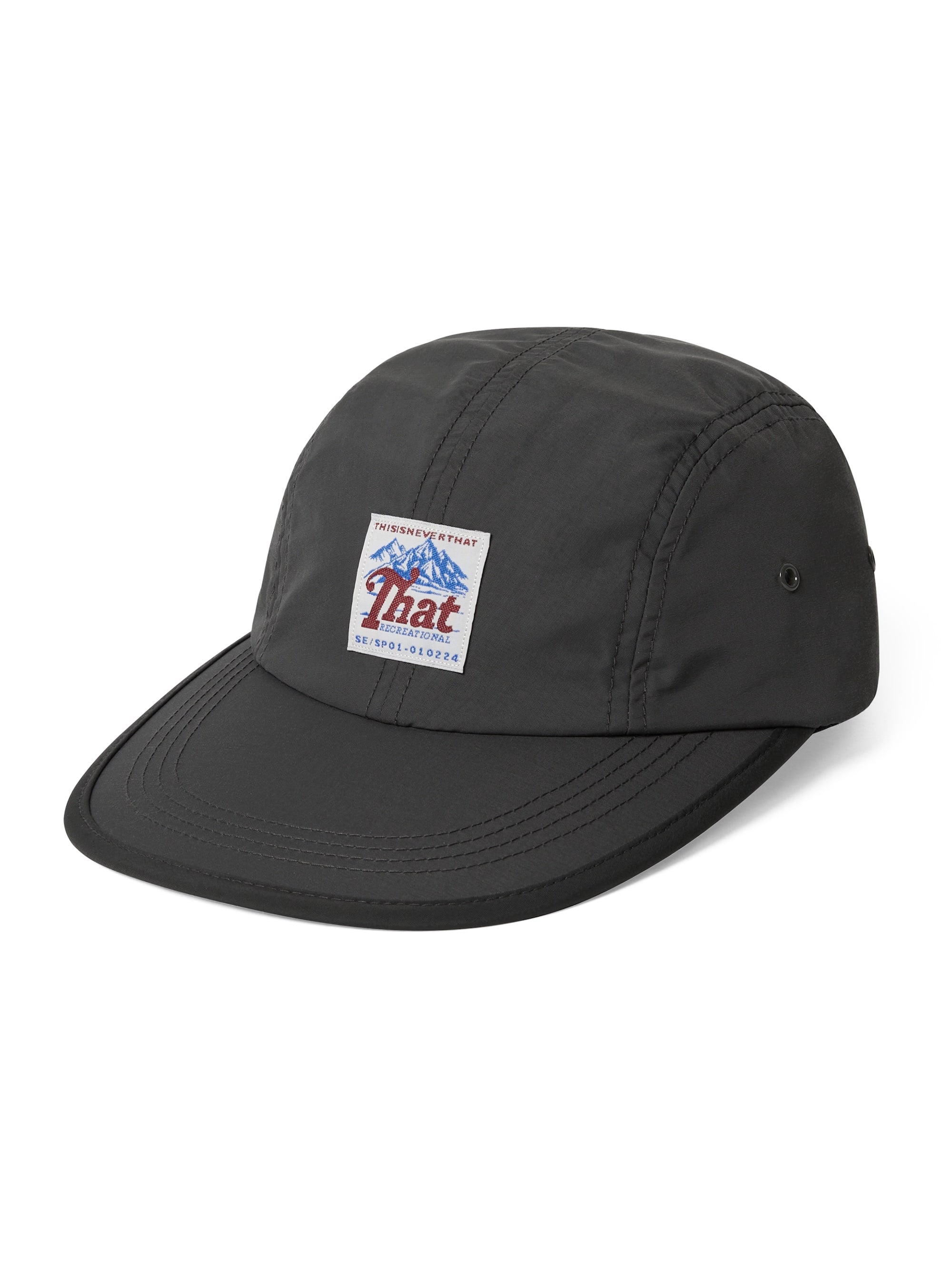 thisisneverthat - SUPPLEX® Long Bill Cap (Charcoal) product image 1 | TRAB K-Fashion Australia