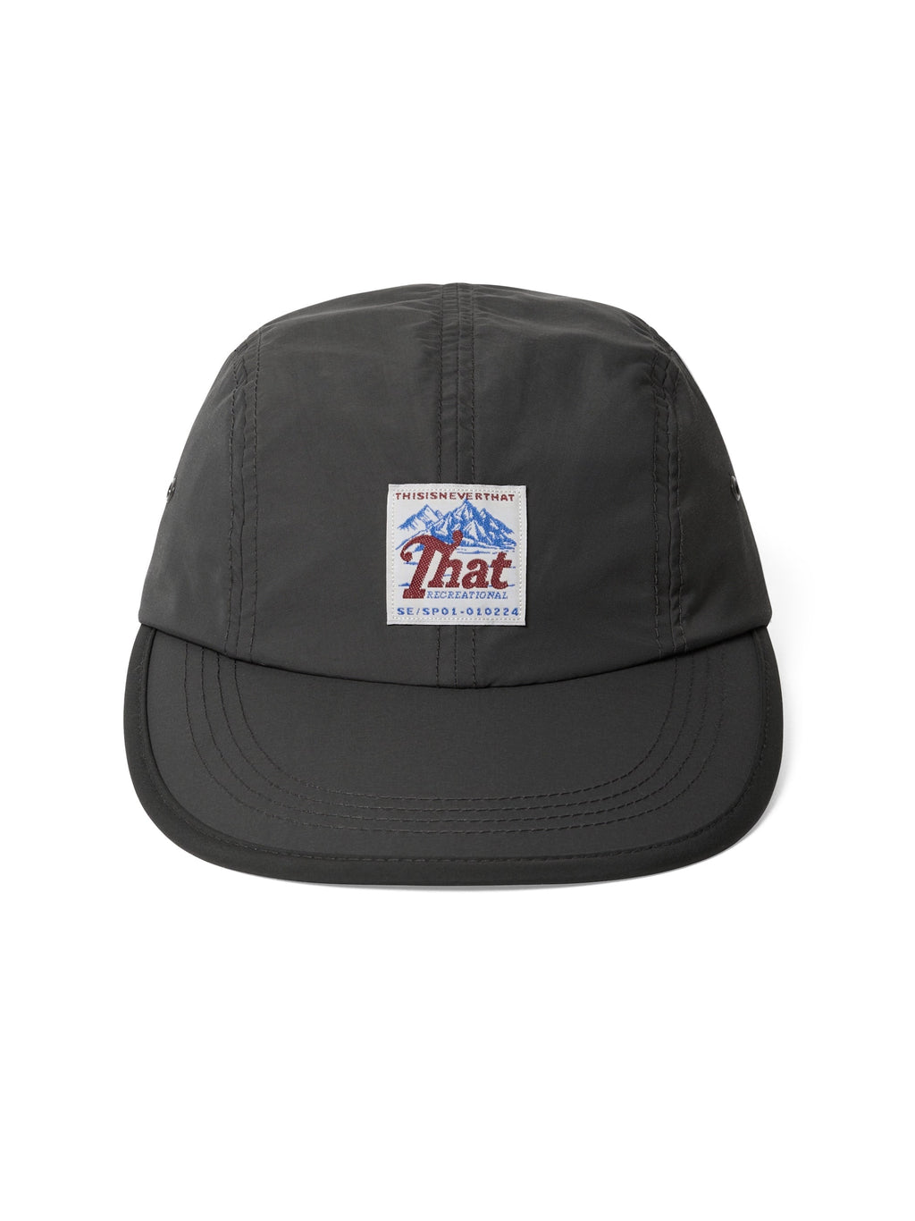 thisisneverthat - SUPPLEX® Long Bill Cap (Charcoal) product image 2 | TRAB K-Fashion Australia