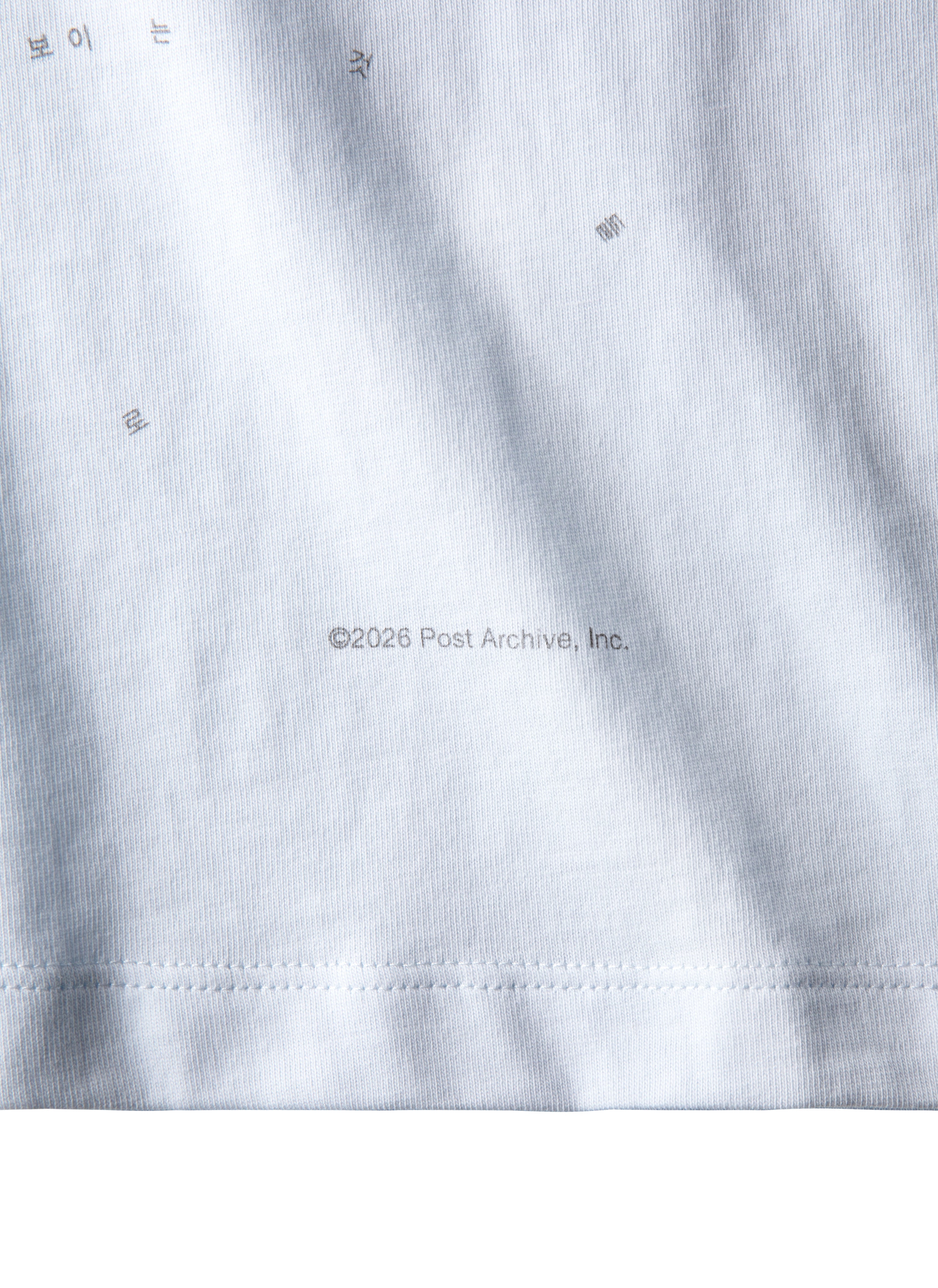 Post Archive Faction - Souvenir Tee 17 (Ice) product image 5 | TRAB K-Fashion Australia