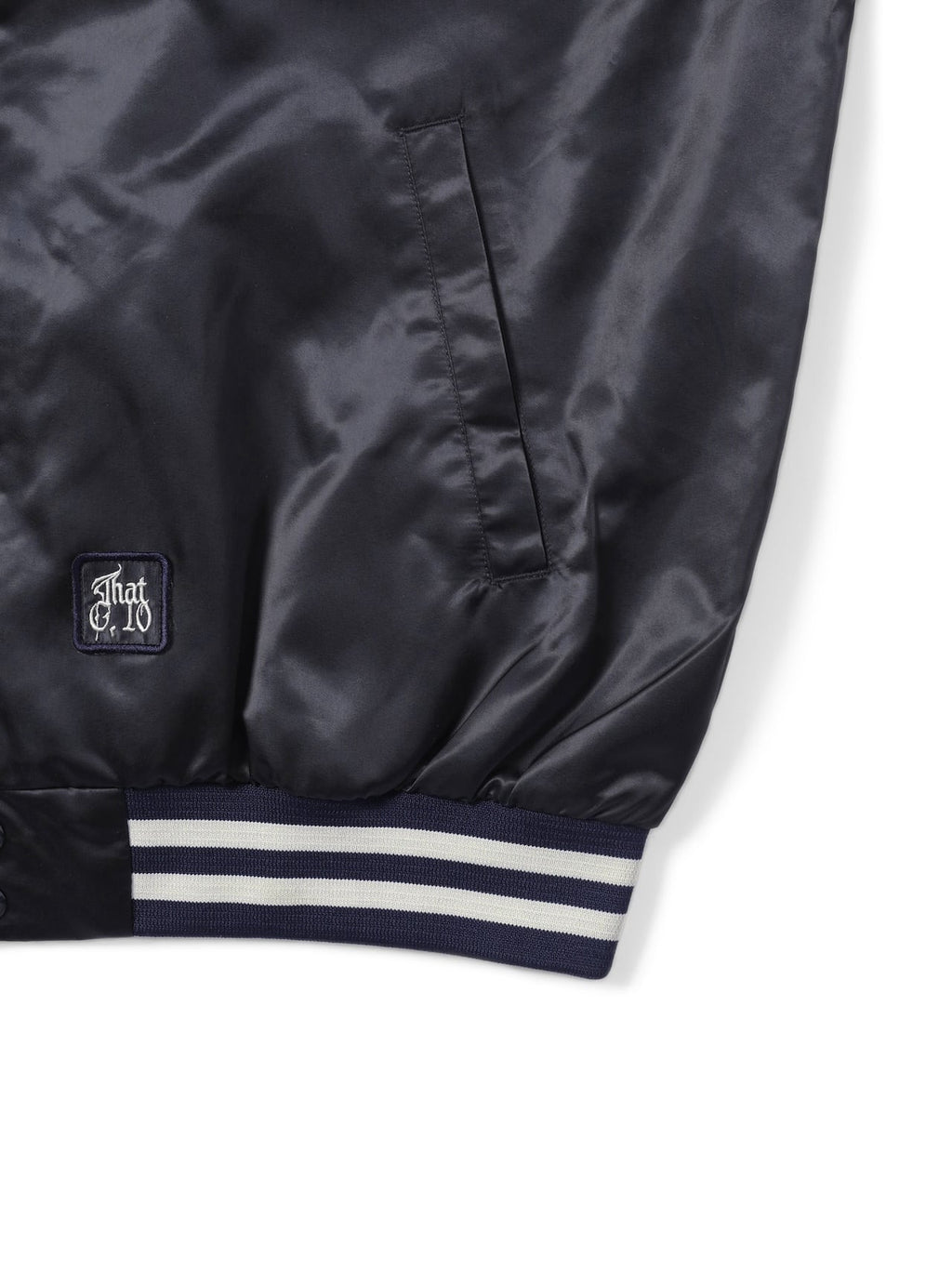 thisisneverthat - Satin Jacket (Navy) product image 5 | TRAB K-Fashion Australia