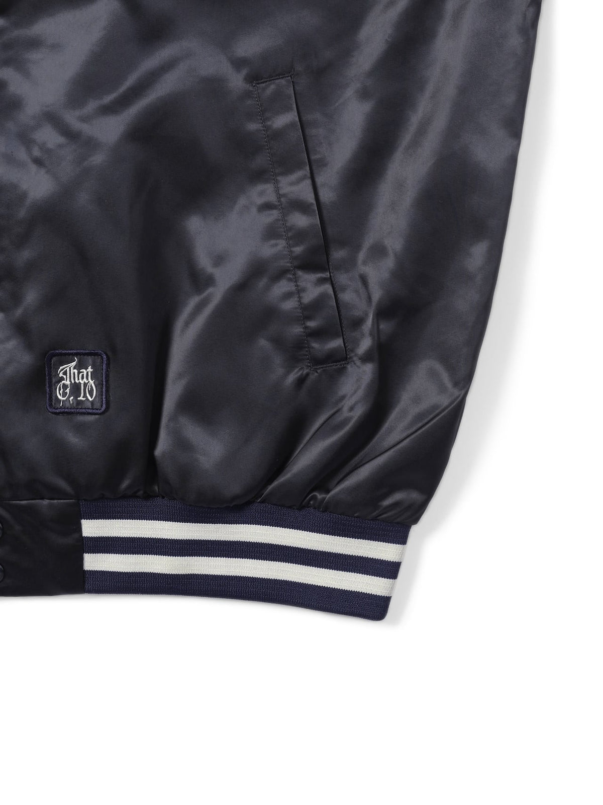 thisisneverthat - Satin Jacket (Navy) product image 5 | TRAB K-Fashion Australia