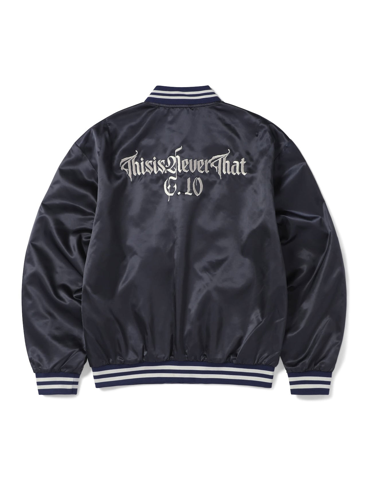 thisisneverthat - Satin Jacket (Navy) product image 1 | TRAB K-Fashion Australia