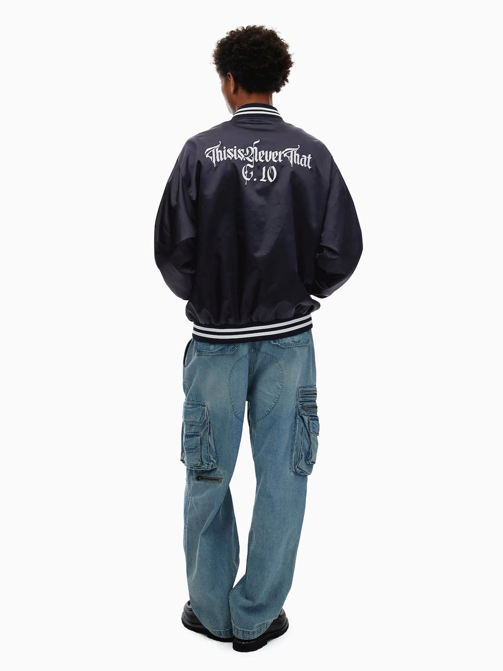 thisisneverthat - Satin Jacket (Navy) product image 8 | TRAB K-Fashion Australia