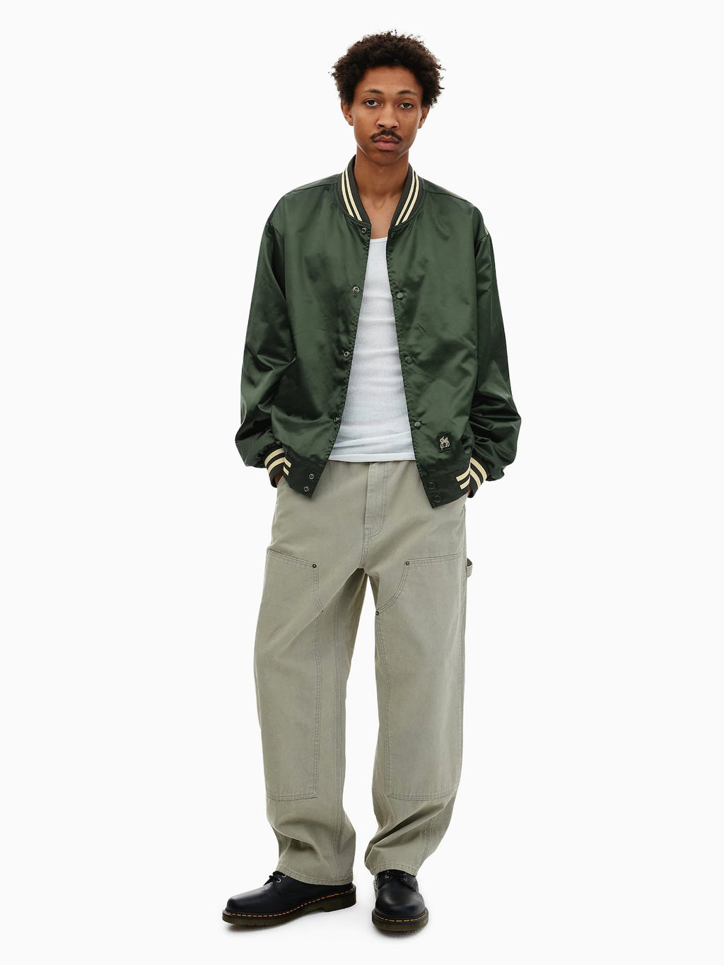 thisisneverthat - Satin Jacket (Olive) product image 8 | TRAB K-Fashion Australia