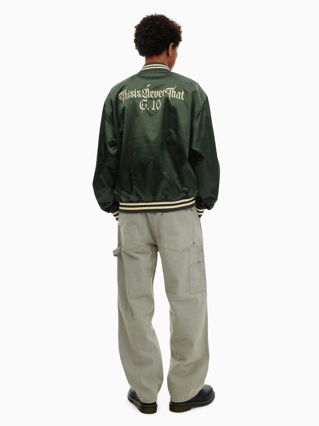 thisisneverthat - Satin Jacket (Olive) product image 10 | TRAB K-Fashion Australia