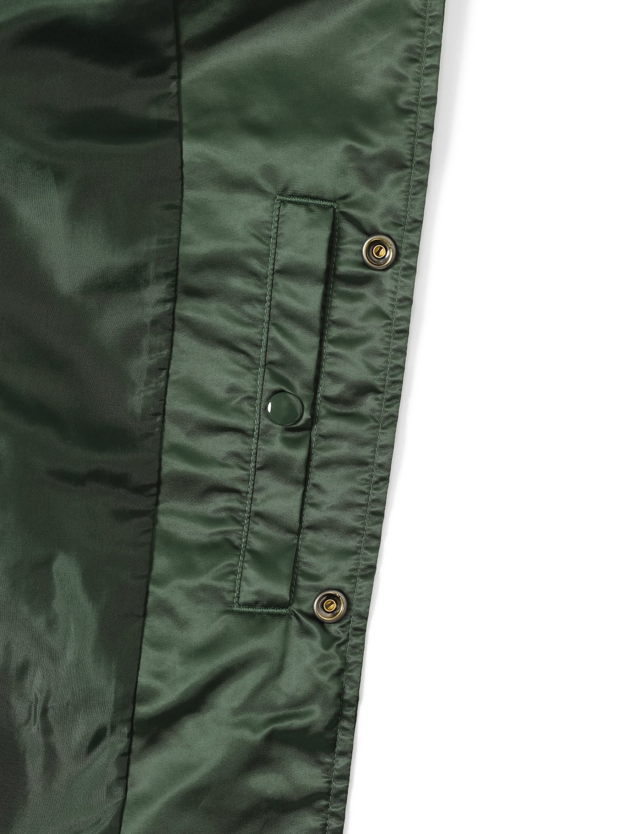 thisisneverthat - Satin Jacket (Olive) product image 4 | TRAB K-Fashion Australia