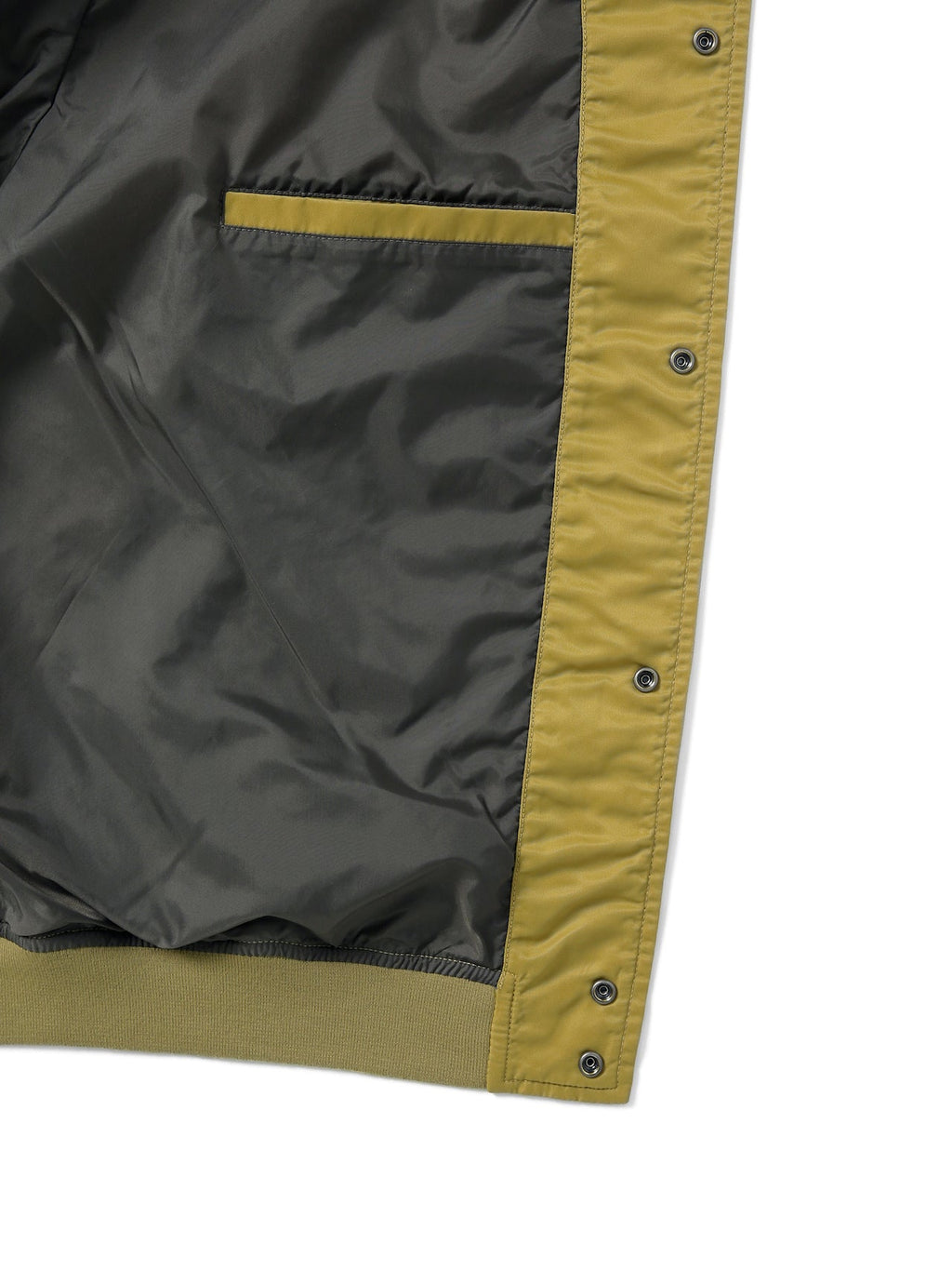 thisisneverthat - Satin Varsity Jacket (Gold) product image 6 | TRAB K-Fashion Australia