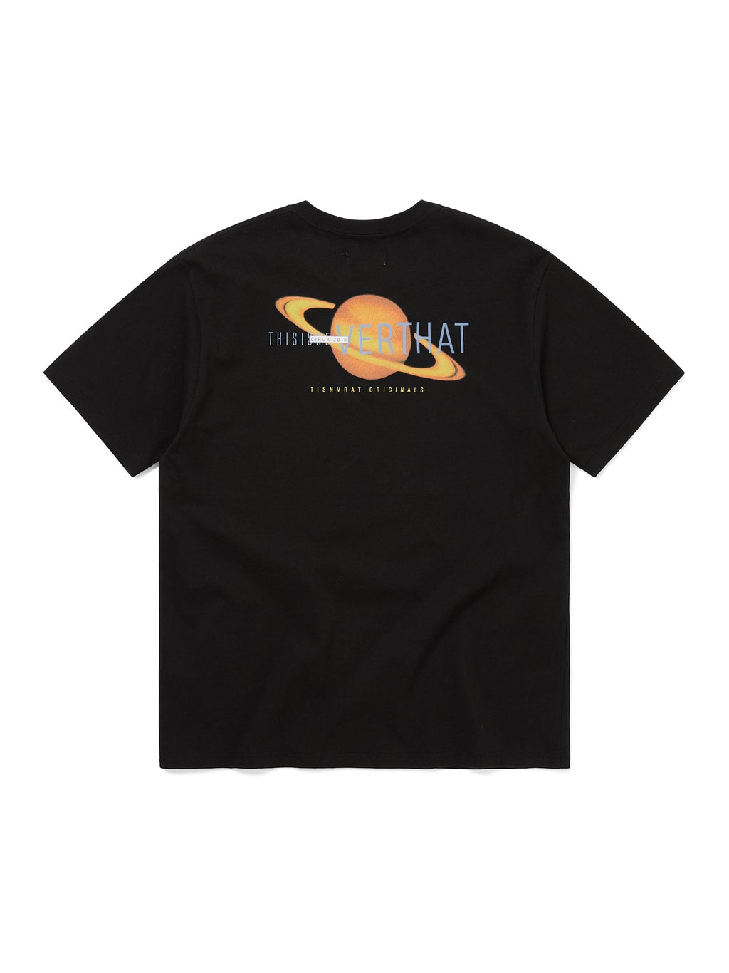 thisisneverthat - Saturn Tee (Black) product image 1 | TRAB K-Fashion Australia