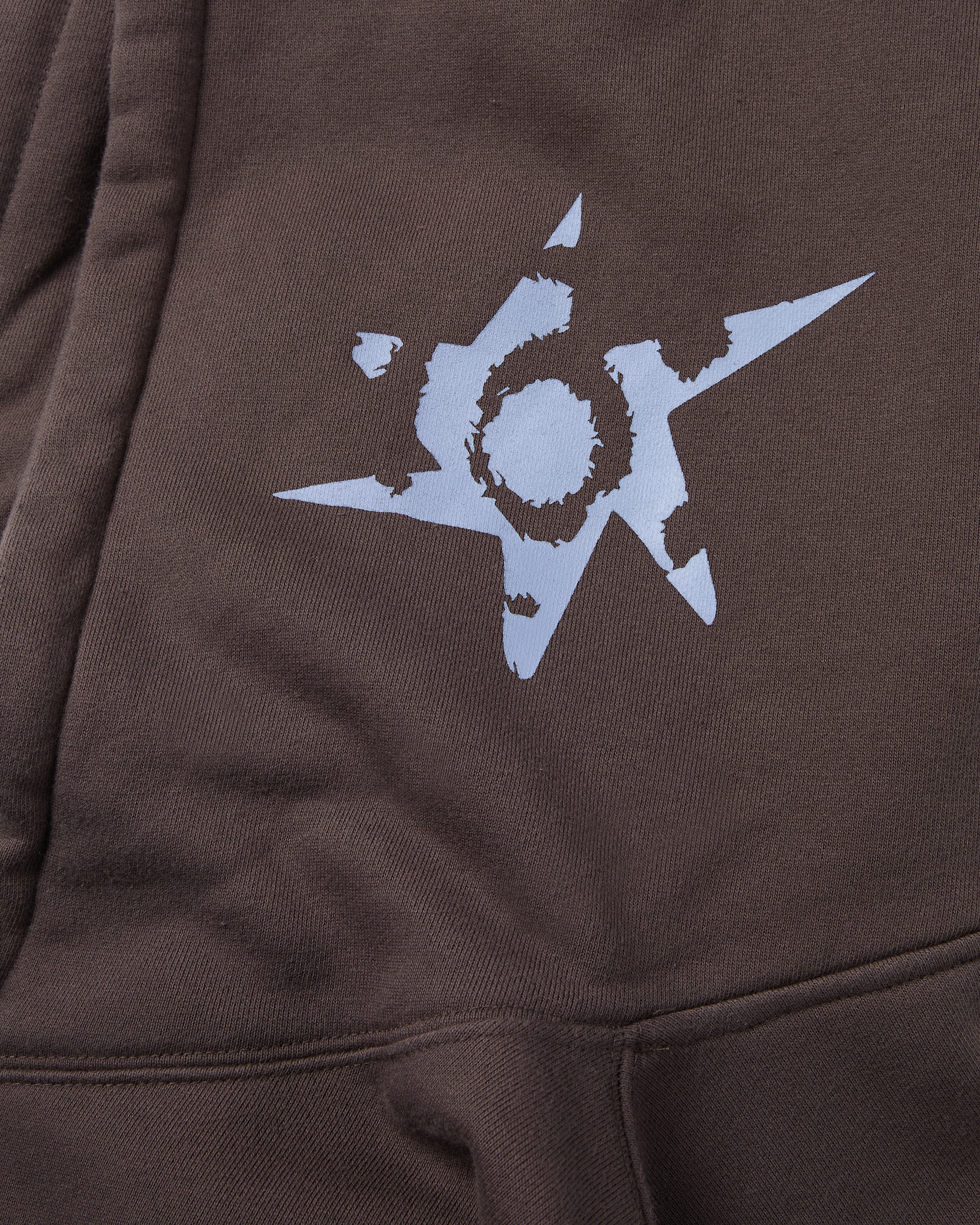 yeseyesee - Scanned Zip-Up Hoodie (Dark Brown) product image 8 | TRAB K-Fashion Australia