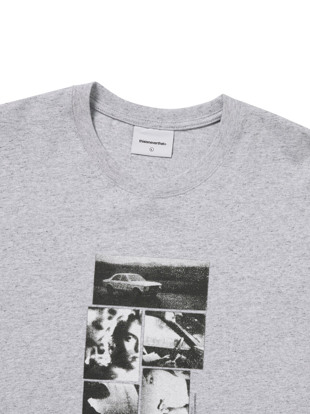 thisisneverthat - Scenes Tee (Heather Grey) product image 2 | TRAB K-Fashion Australia