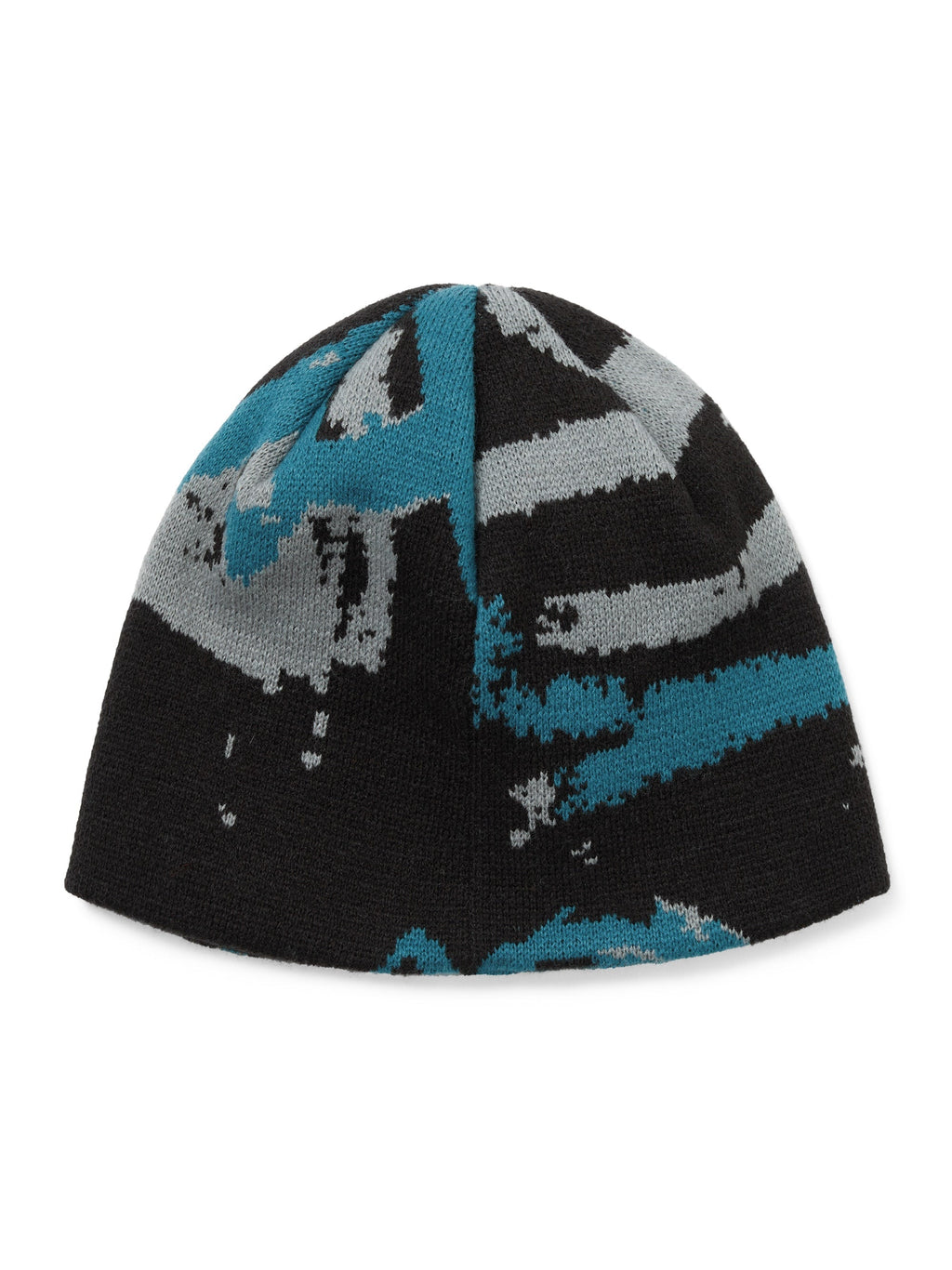 thisisneverthat - Script Jacquard No Cuff Beanie (Black) product image 2 | TRAB K-Fashion Australia