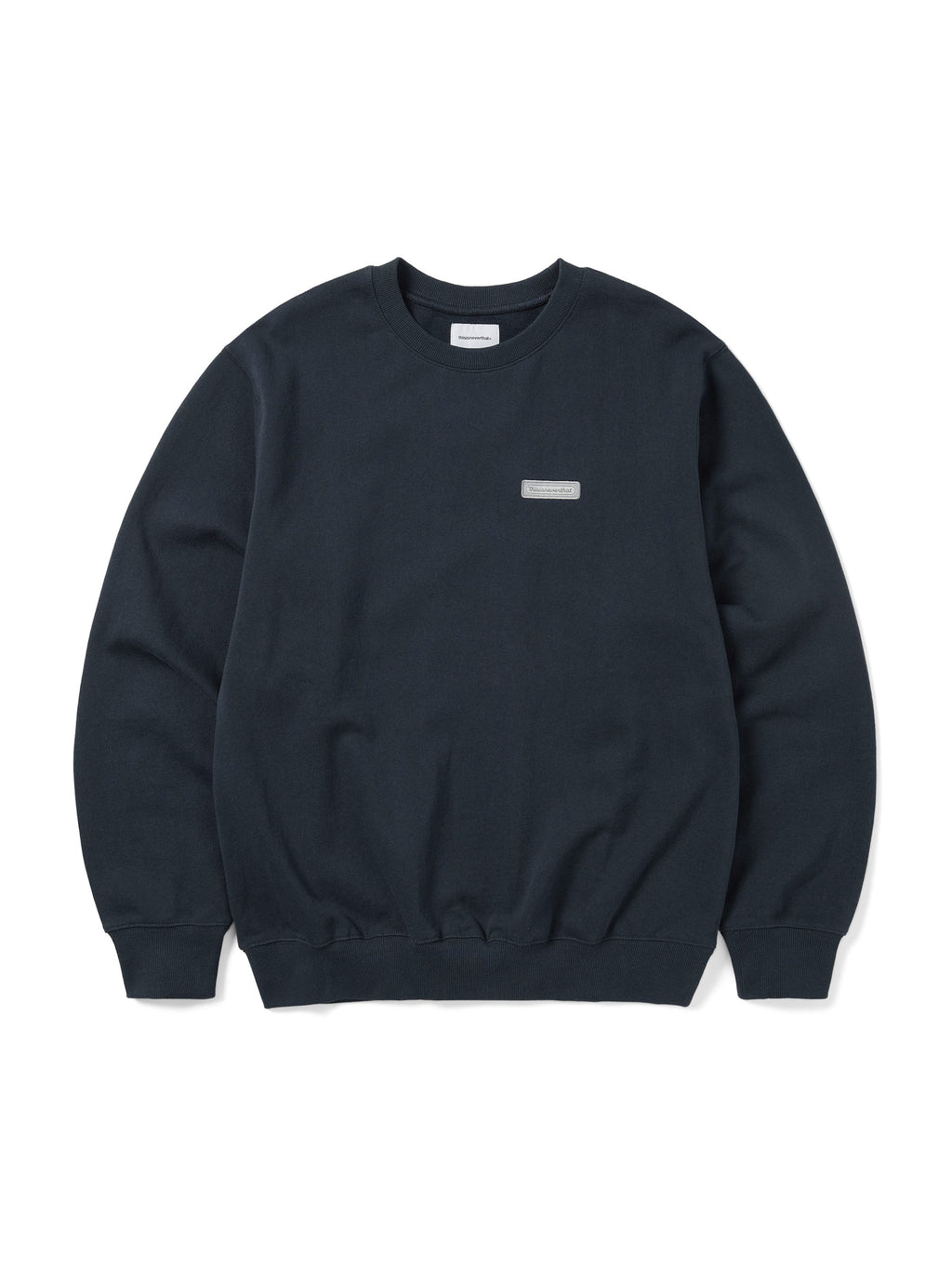 thisisneverthat - Script Label Crewneck (Navy) product image 1 | TRAB K-Fashion Australia